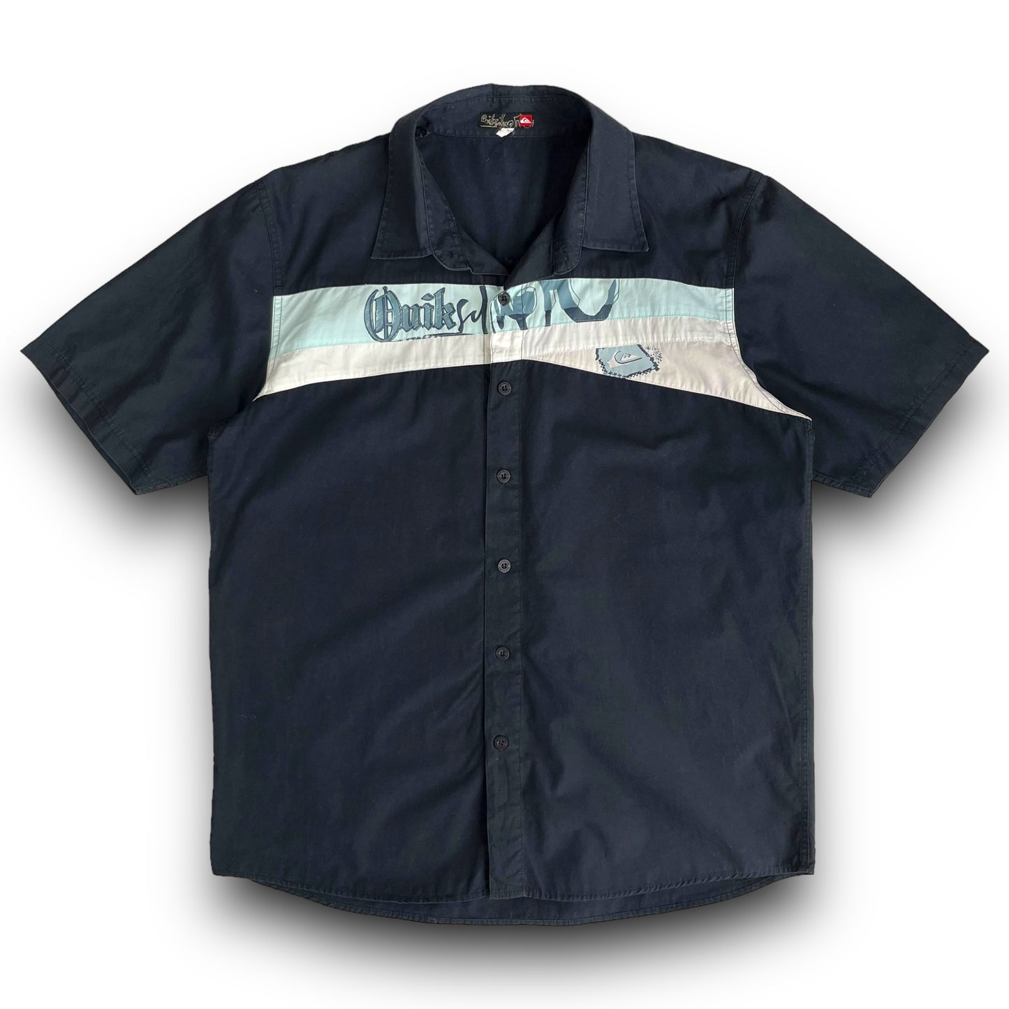 2000s Quiksilver Button Up (M)