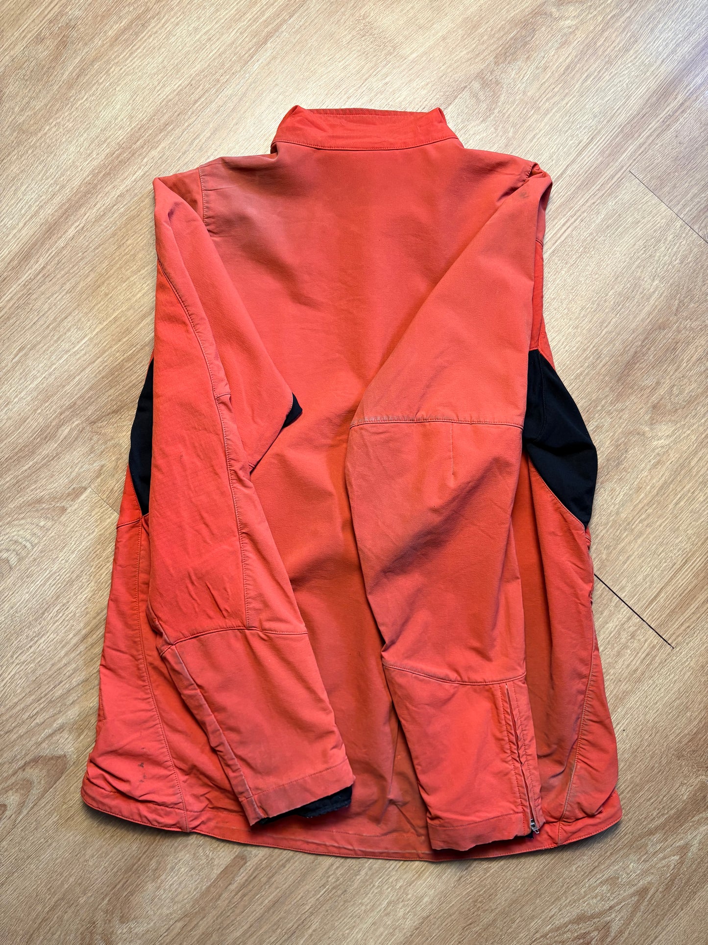 Patagonia 90s Orange Soft Shell Outdoors Jacket (L)