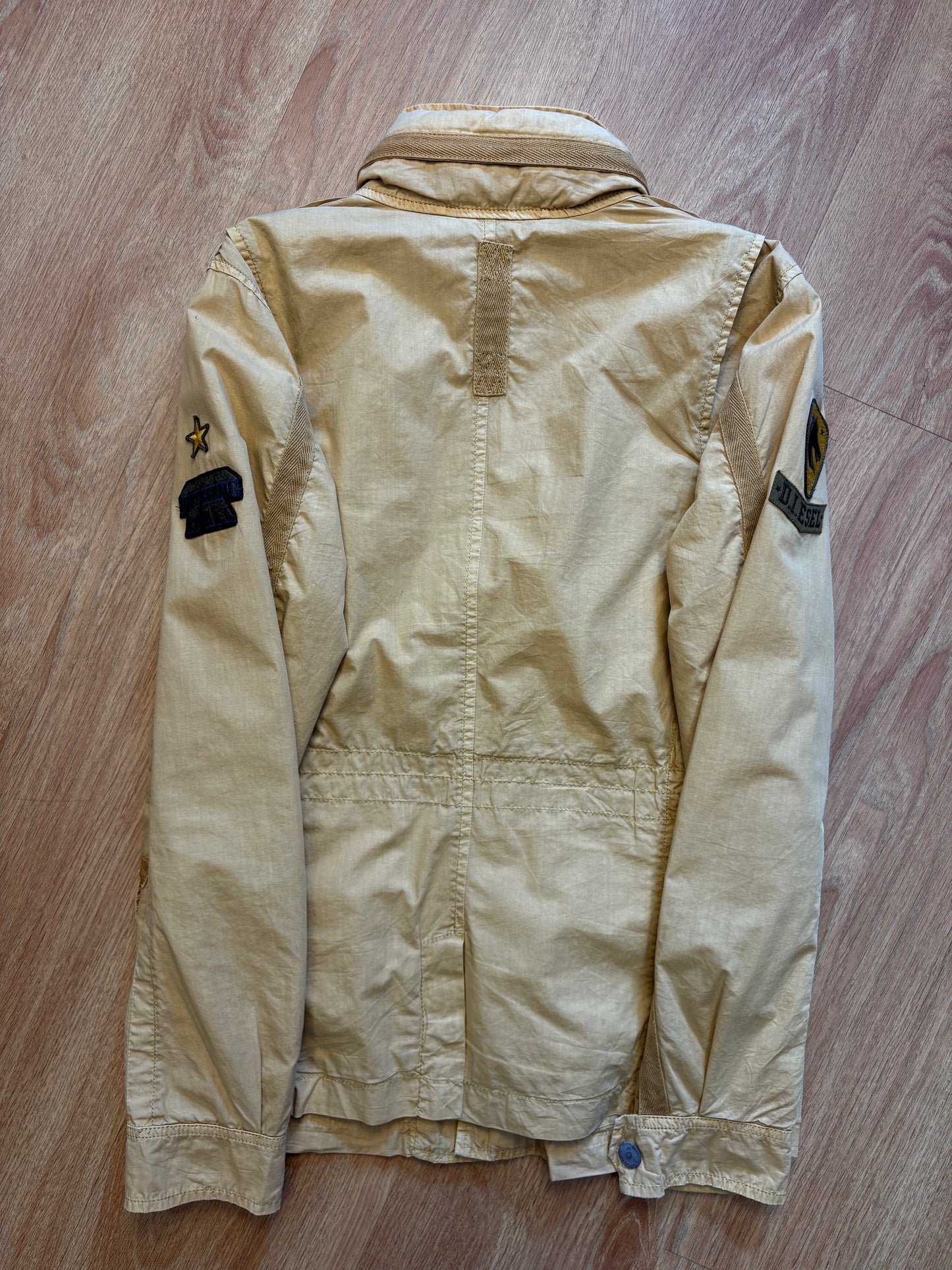 Diesel Industry 2000s Beige Work Jacket (women's S)