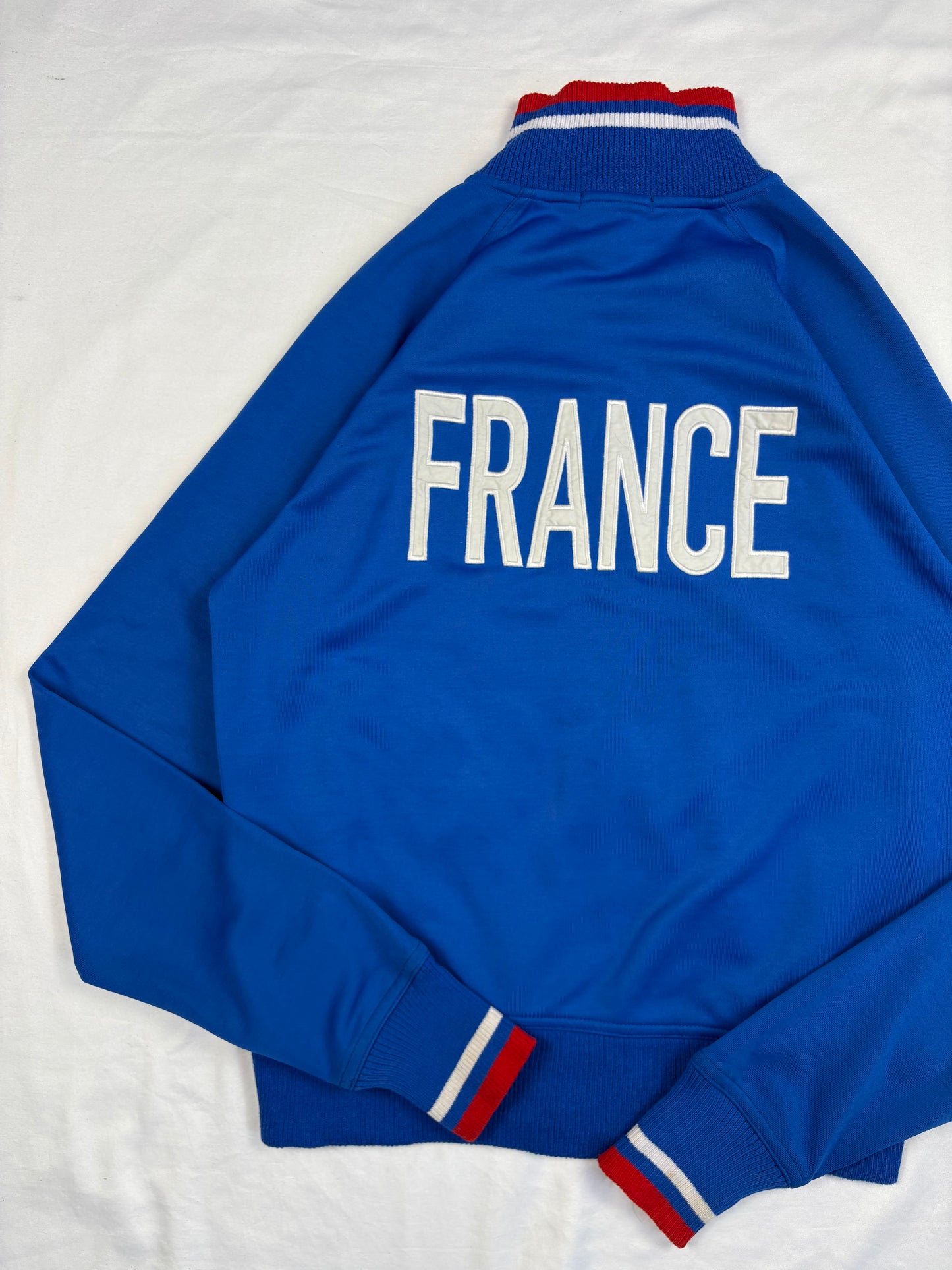 Vintage Le Coq Sportif Royal Blue France Track Jacket (S)