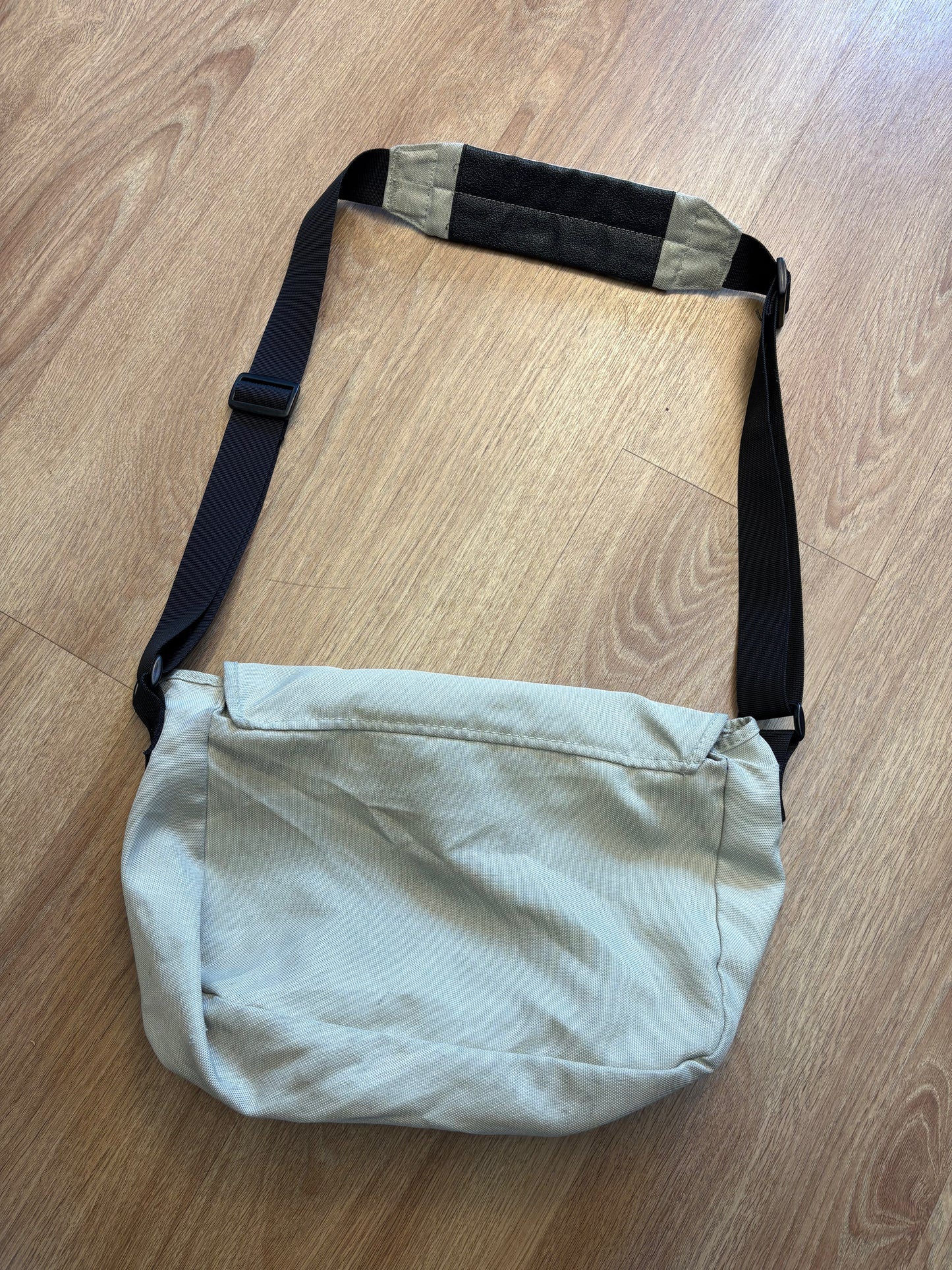Diesel Industry Beige Messenger Cross-Body Bag