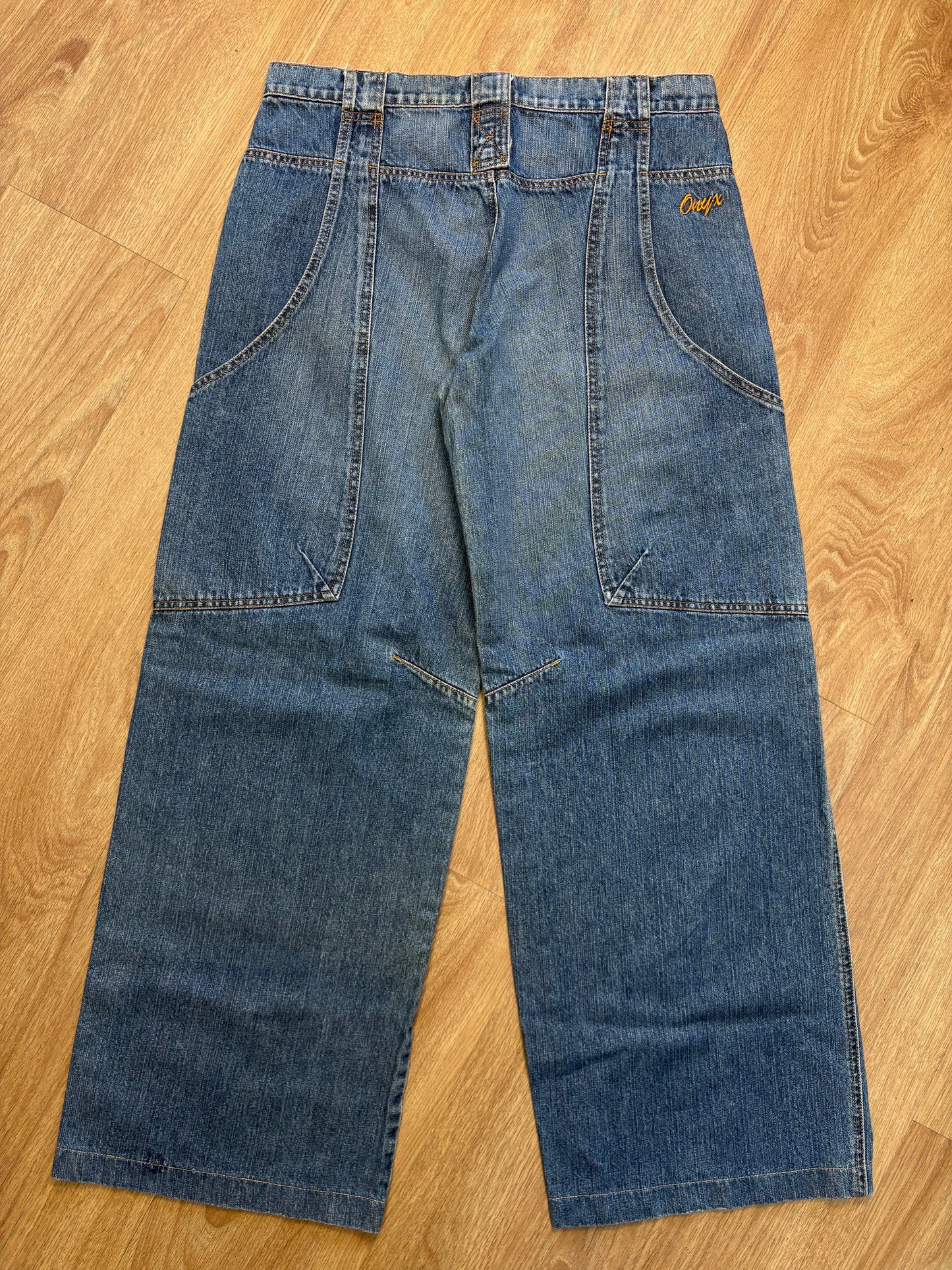 Onyx Denim 90s Super Baggy Carpenter Denim Jeans (32x32)