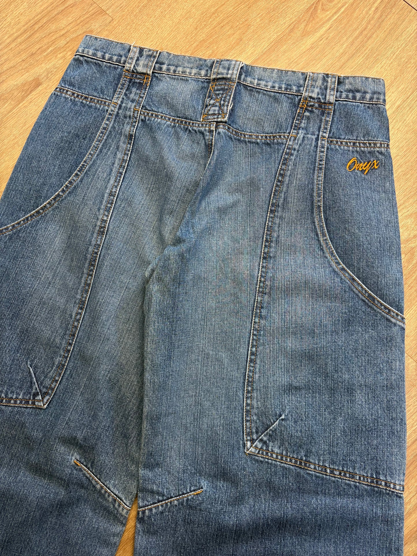 Onyx Denim 90s Super Baggy Carpenter Denim Jeans (32x32)