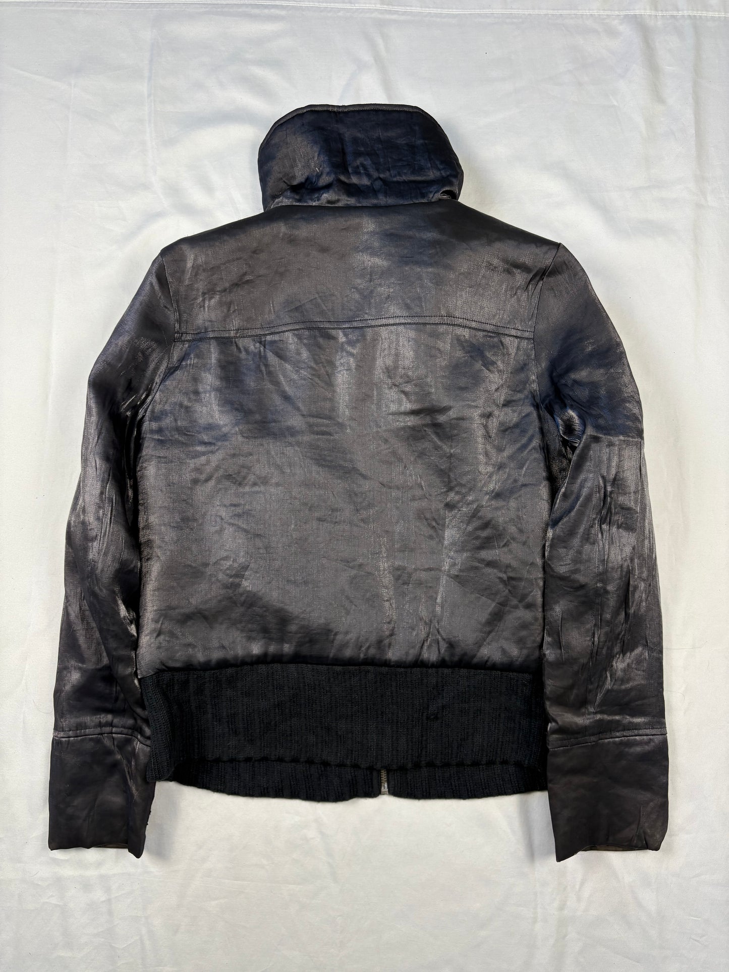 Armani Exchange Dark Shimmer Technical Jacket (woemn's S)