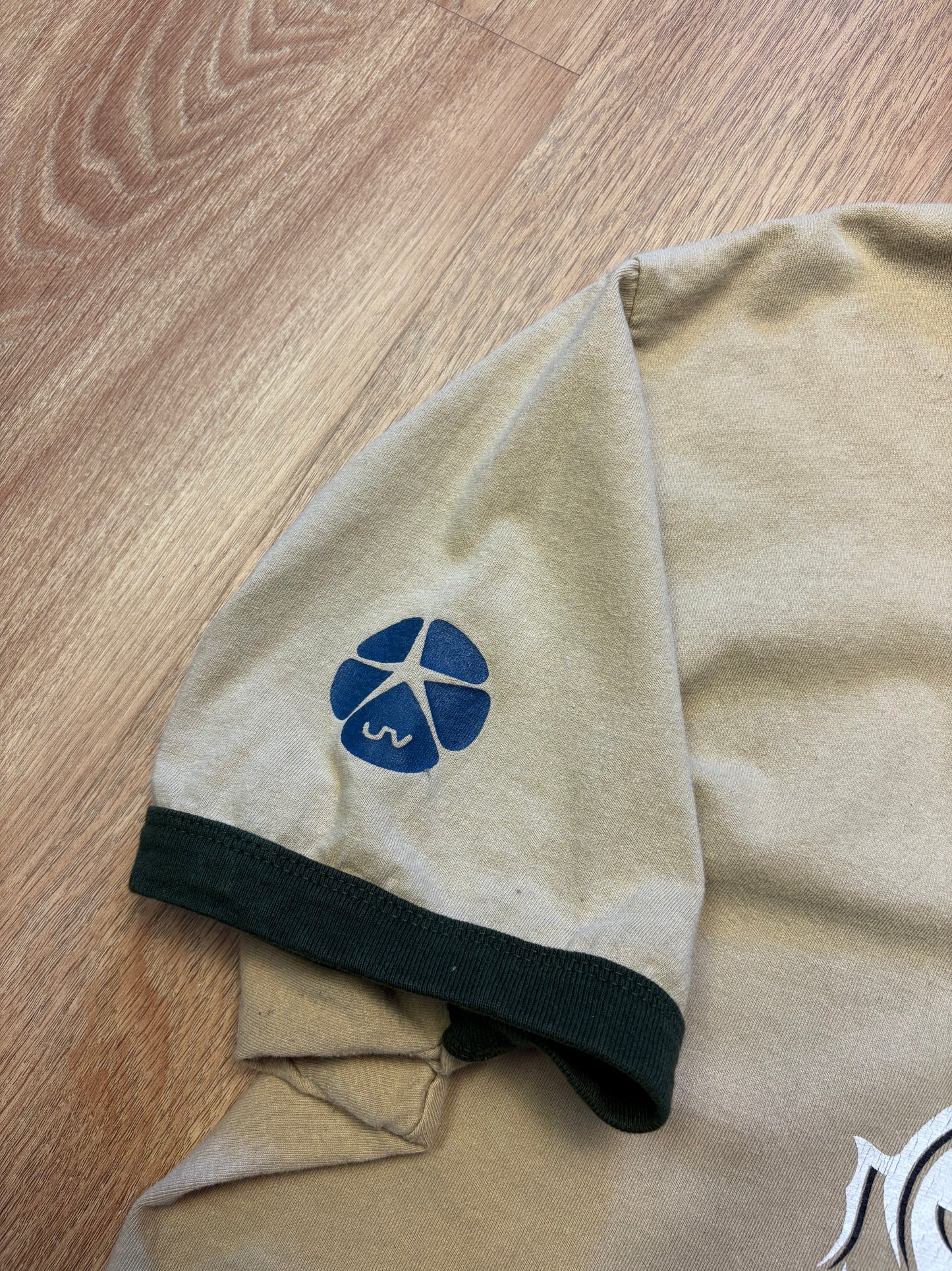 Diesel Industry 90s Dragon Beige Ringer Tee (L)