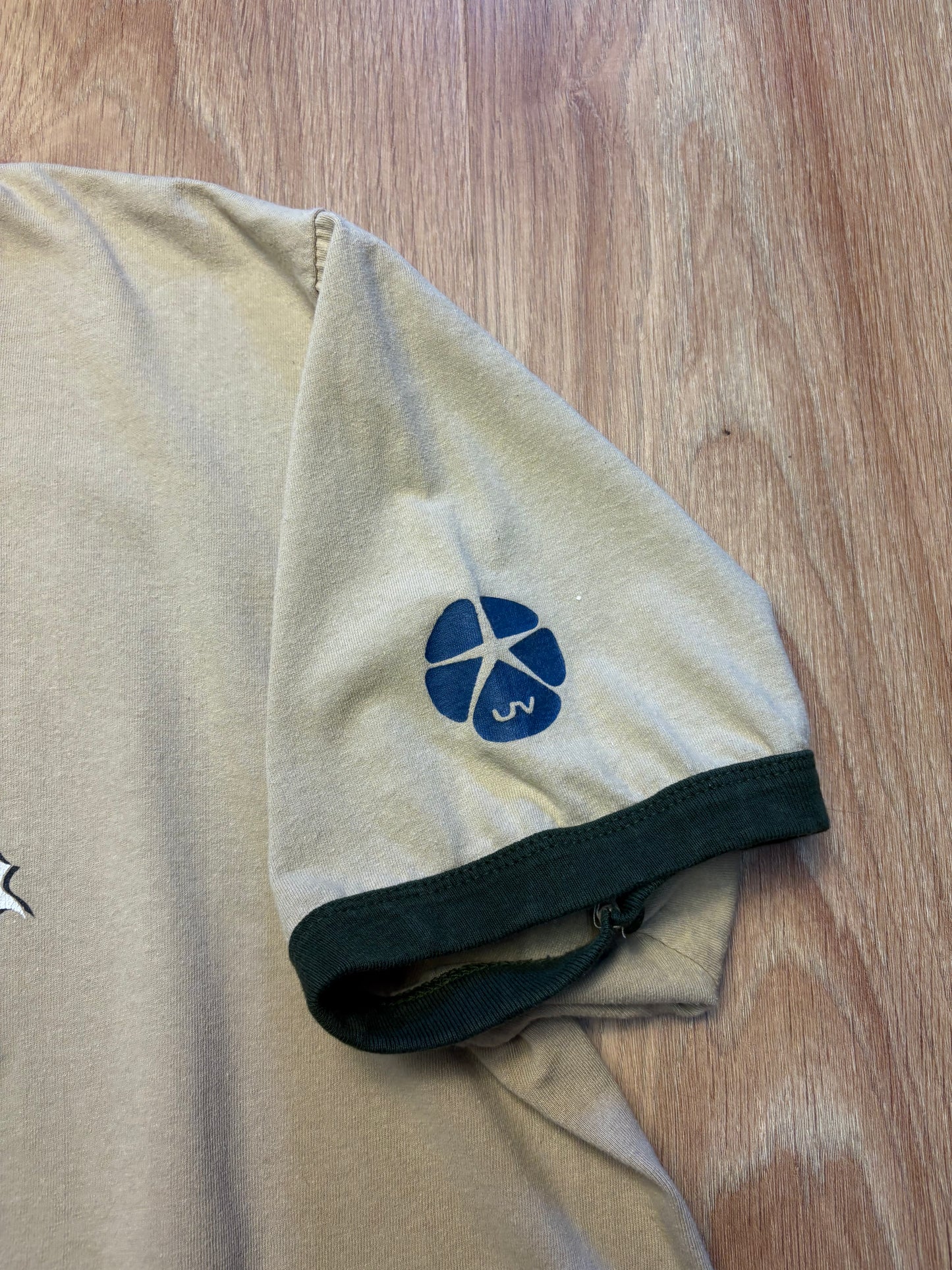 Diesel Industry 90s Dragon Beige Ringer Tee (L)