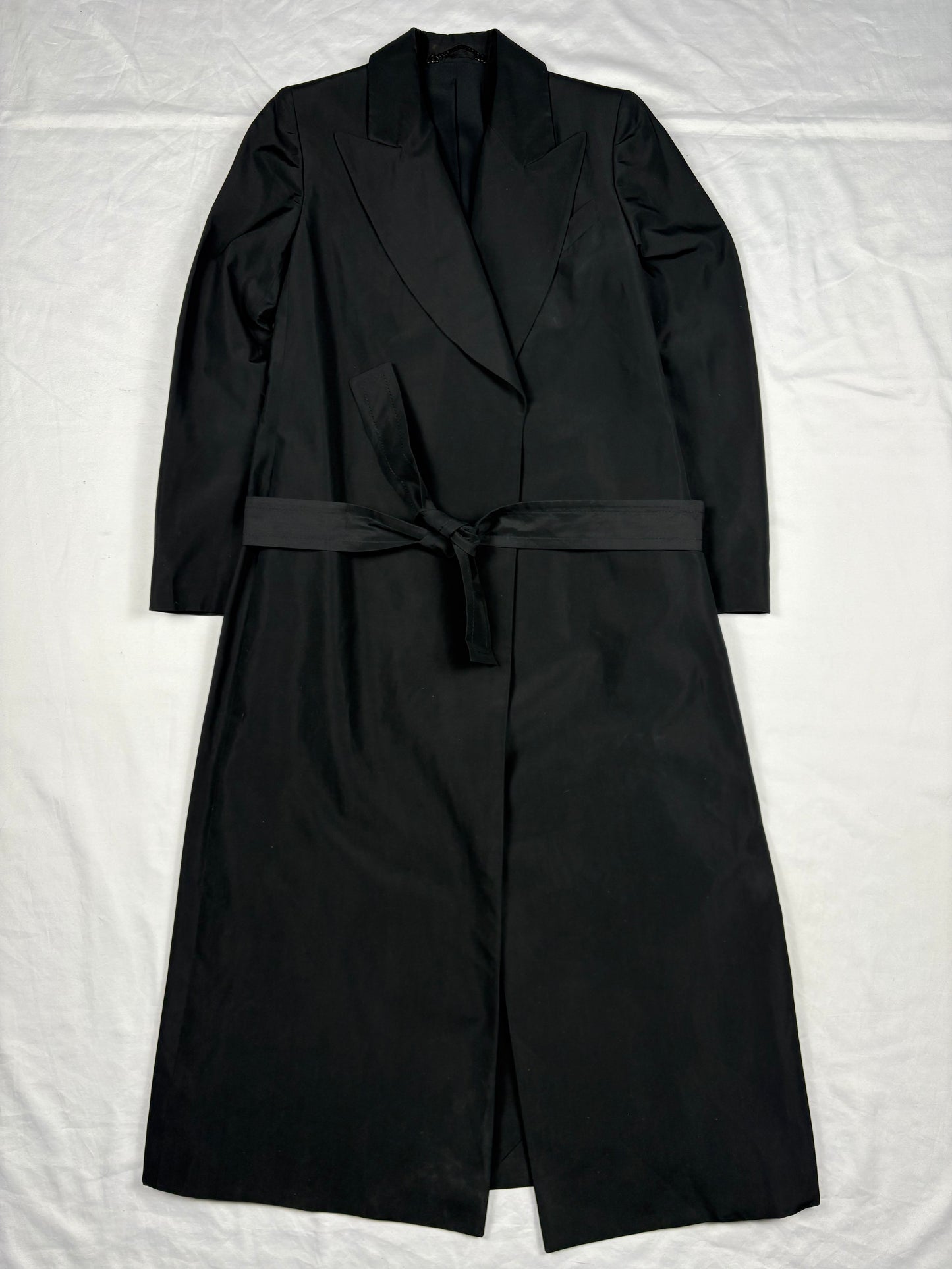 True Vintage 70s French Double Breasted Sherling Lined Wool Over Coat (women's S/M)