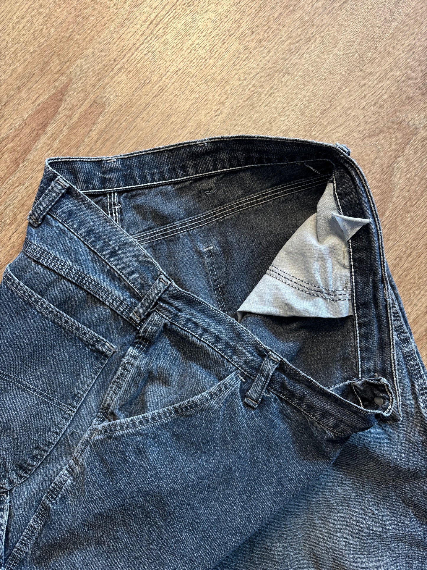 Vintage Wrangler Cargo Denim Shorts (34w)