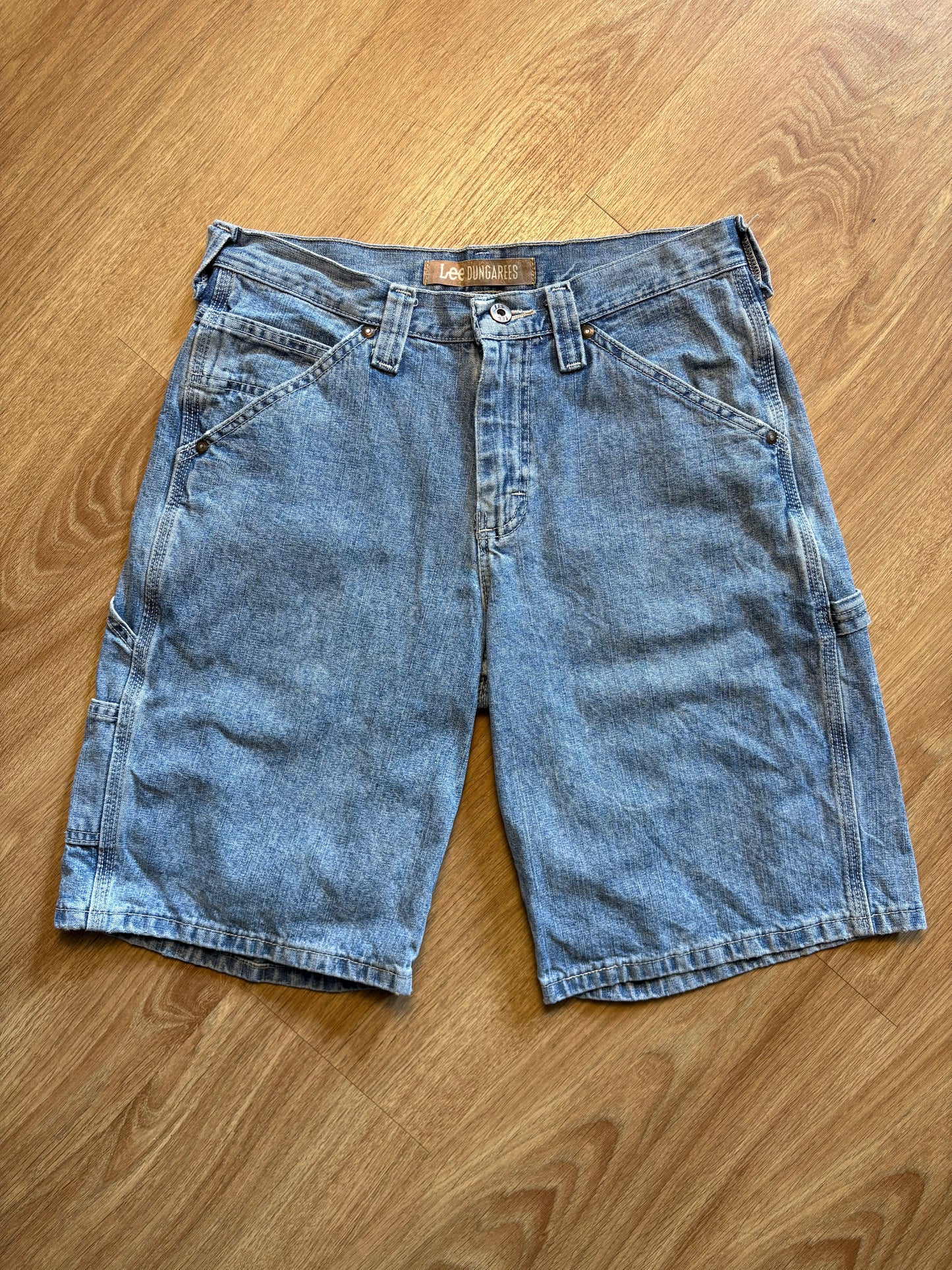 Vintage LEE Dungarees Carpenter Denim Shorts (29w)