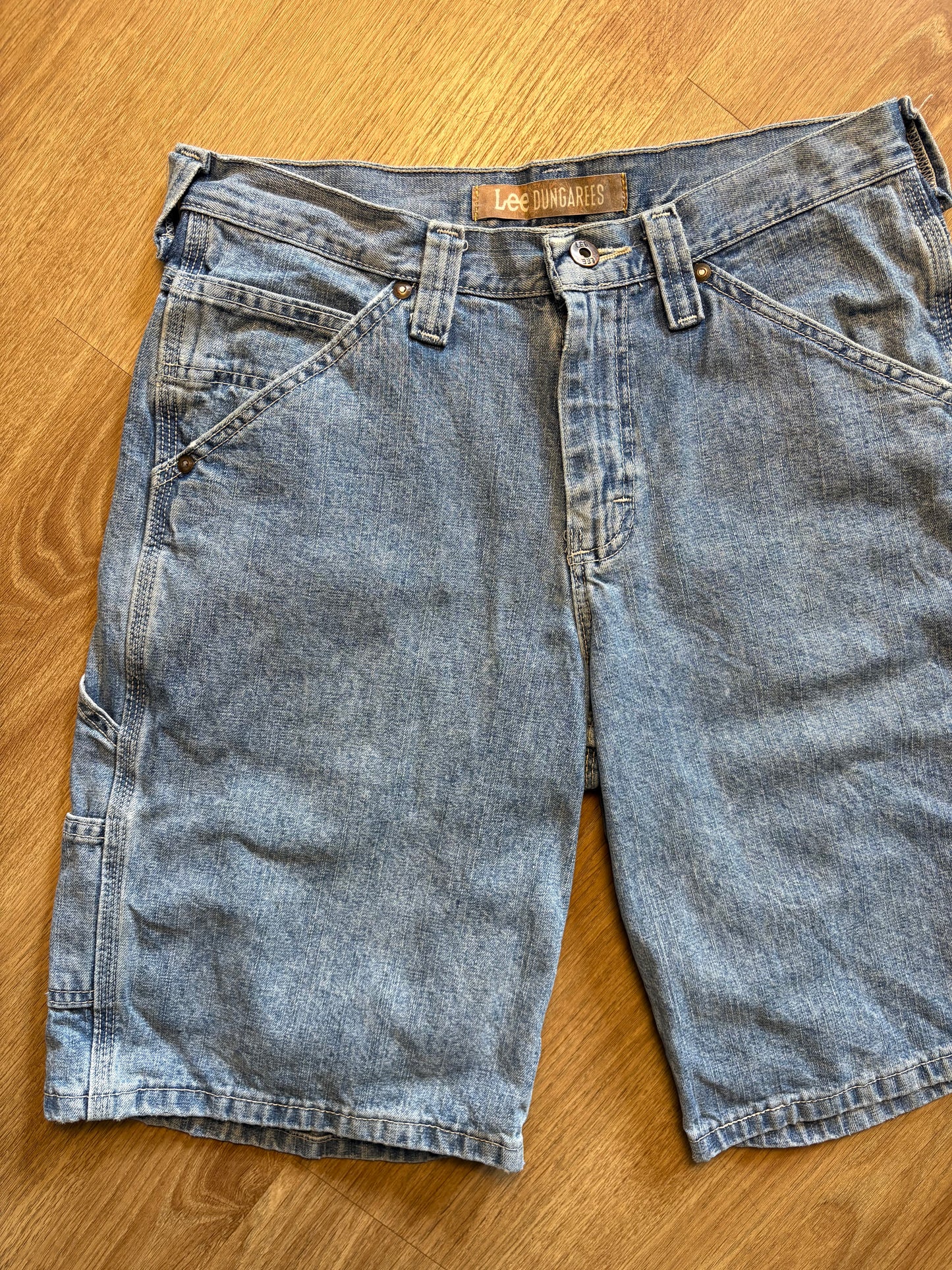 Vintage LEE Dungarees Carpenter Denim Shorts (29w)