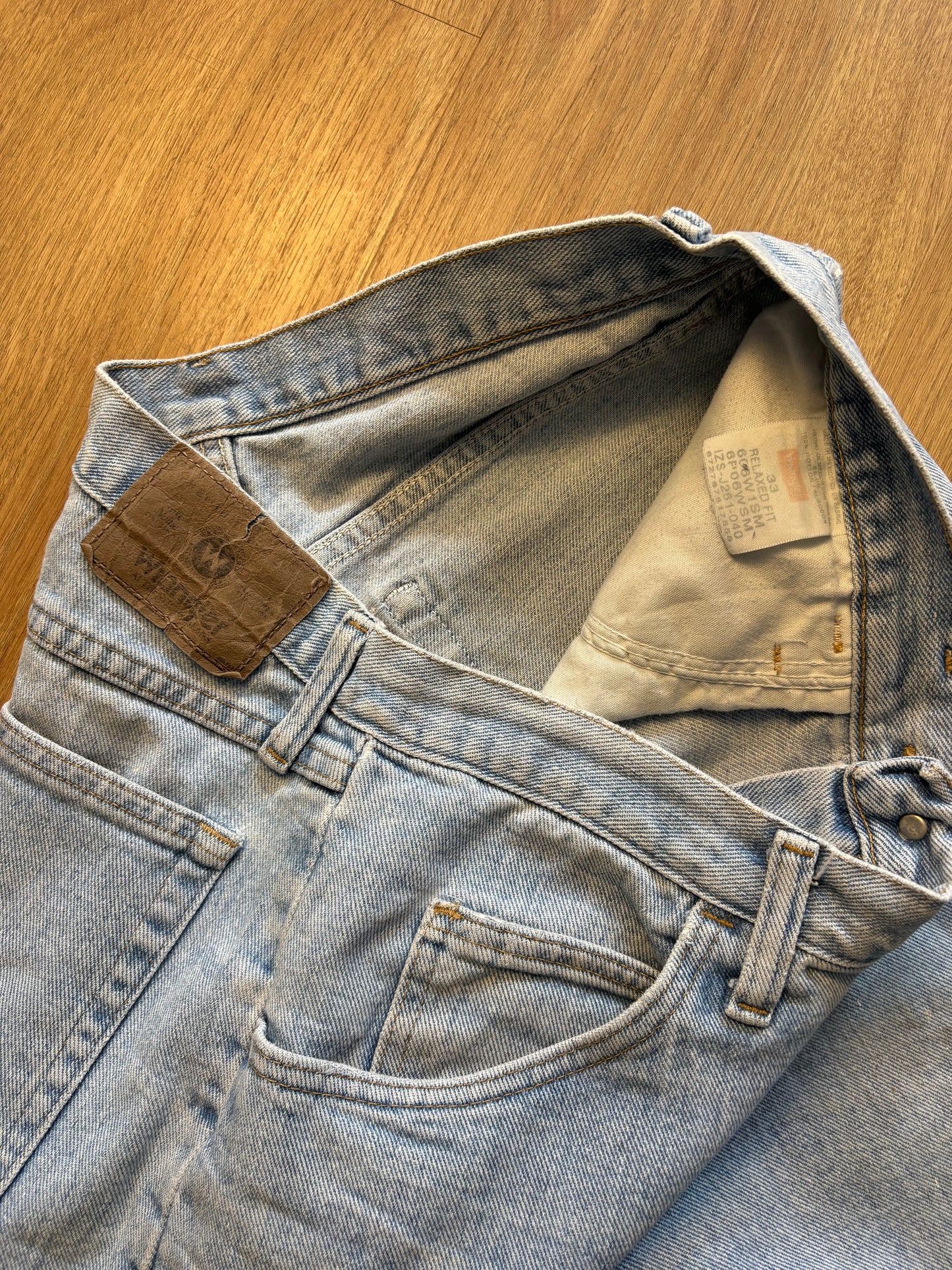 Vintage Wrangler Baggy Denim Shorts (33w)