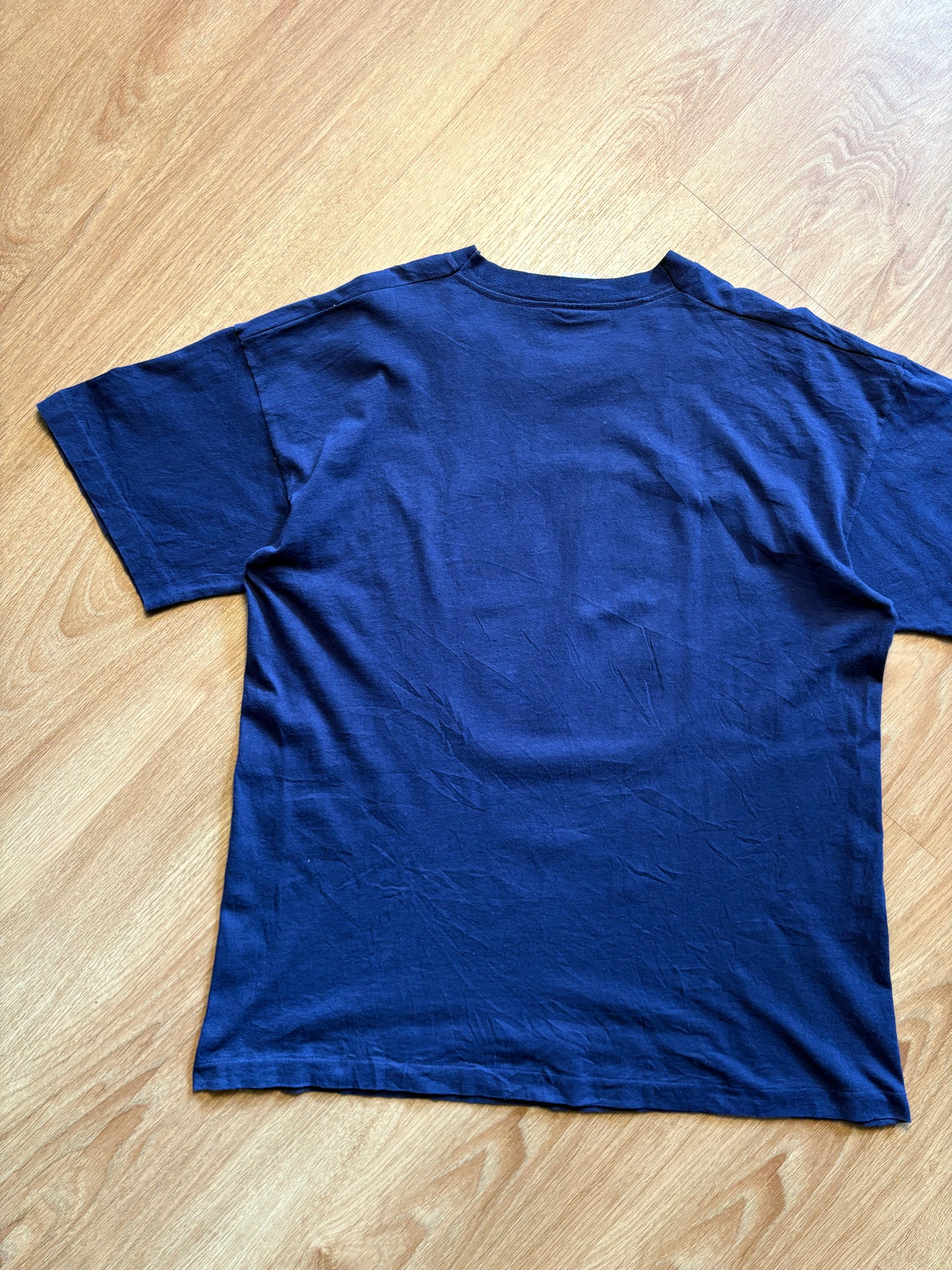 Kronenbourg Beer 90s Screen Stars Navy Blue Tee (XL)