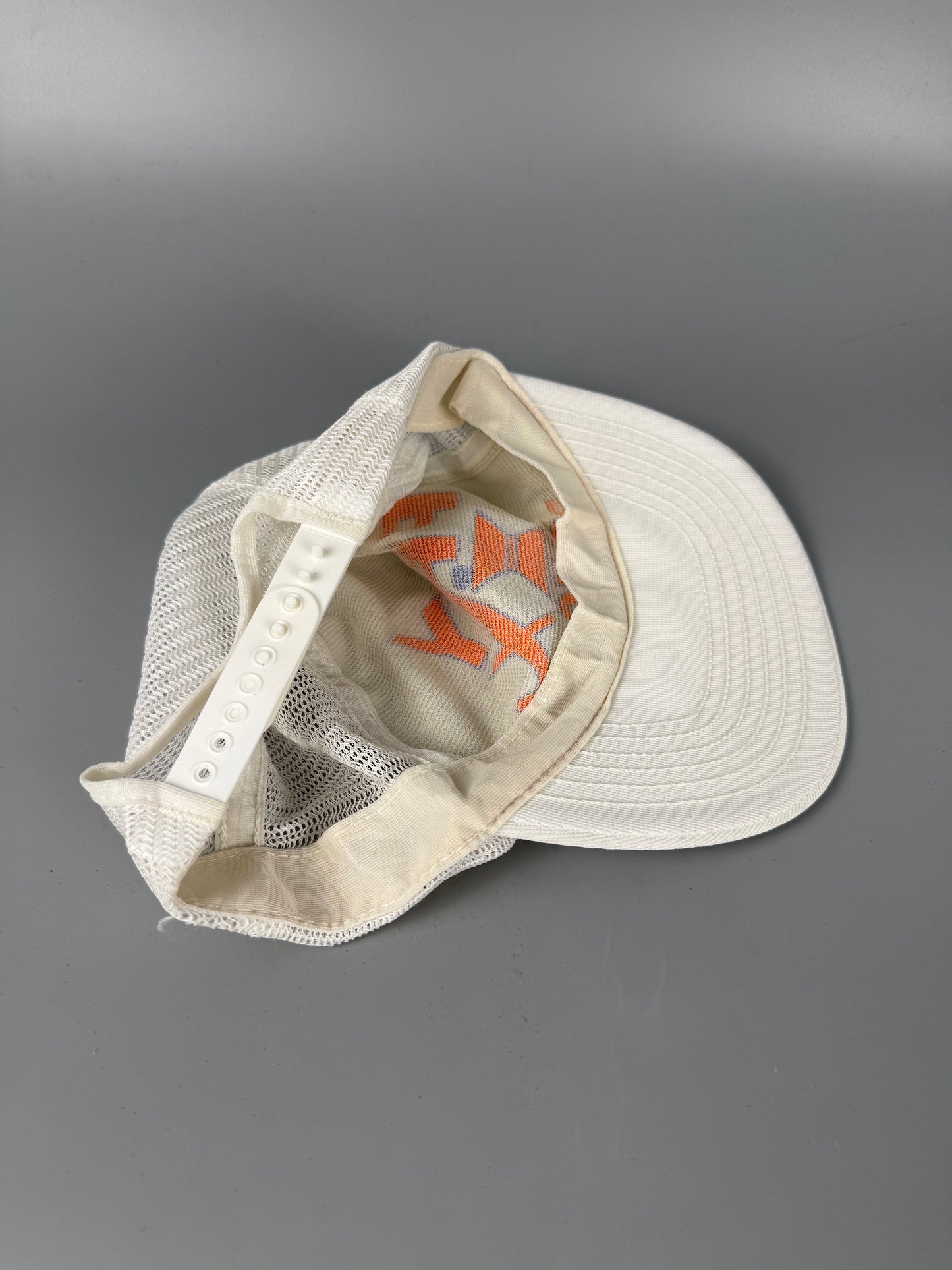 Vintage Drug Co White Floppy Mesh Trucker Hat