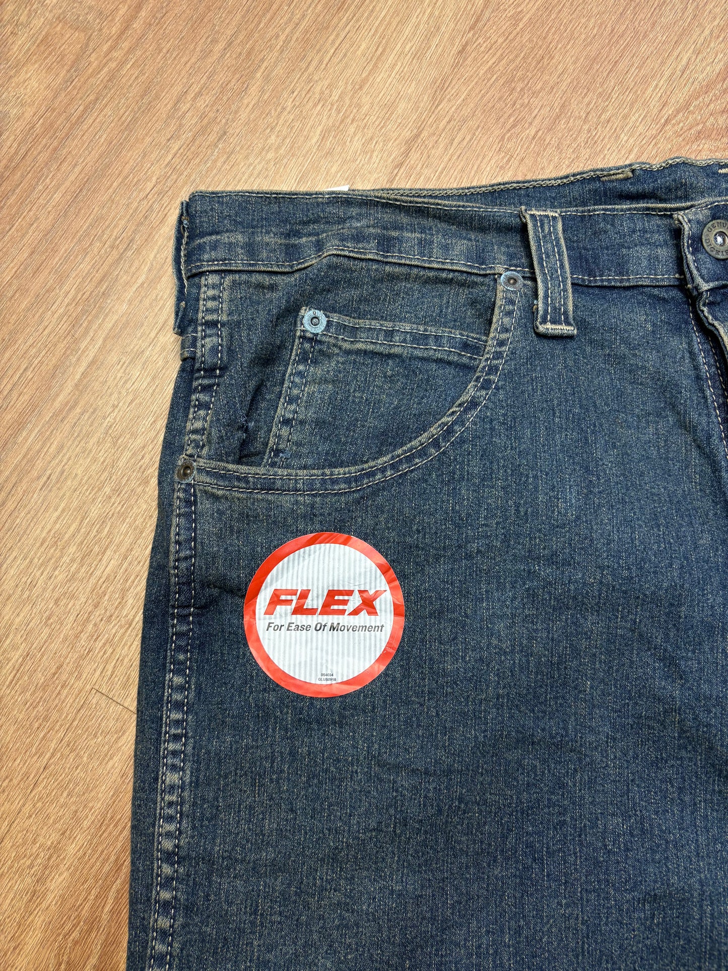 Vintage Dickies Flex Dark Denim Carpenter Shorts (32w)