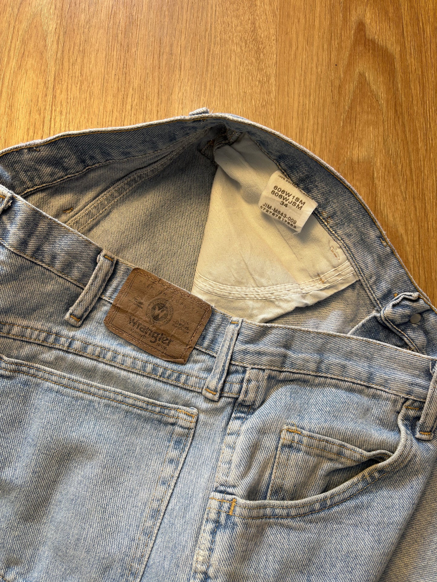 Vintage Wrangler Baggy Denim Shorts (34w)