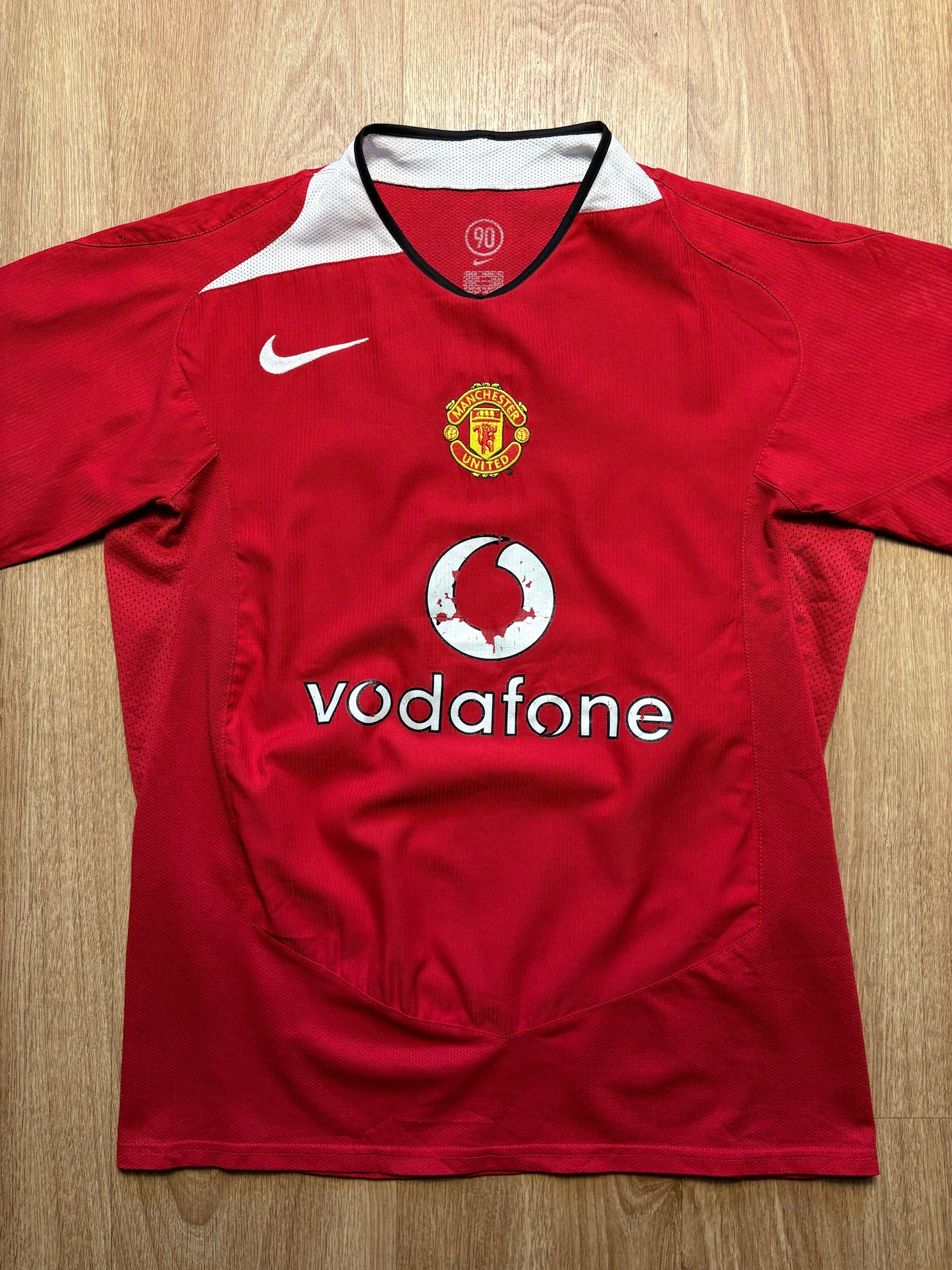 Nike Manchester United 2003-04 Home Football Shirt (M)
