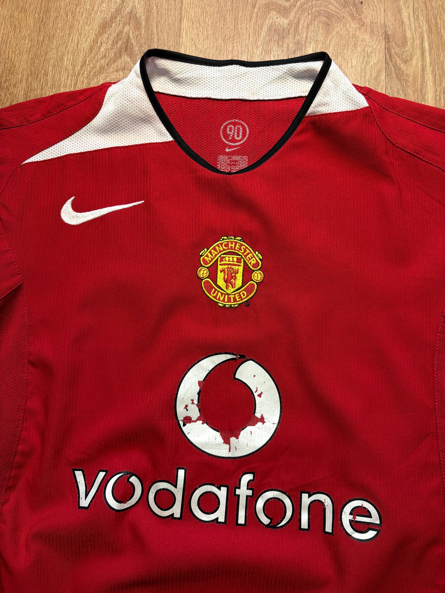 Nike Manchester United 2003-04 Home Football Shirt (M)