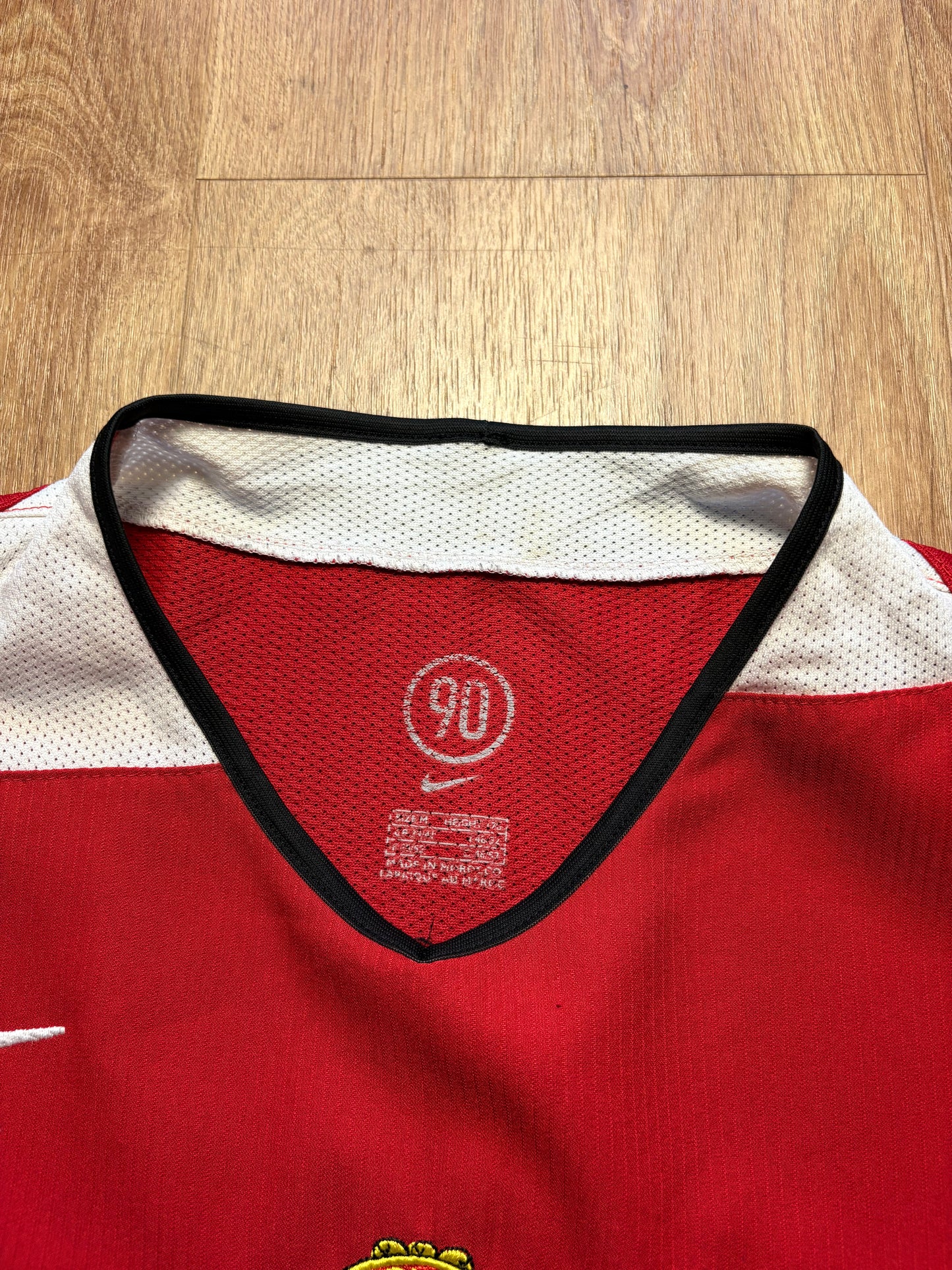 Nike Manchester United 2003-04 Home Football Shirt (M)