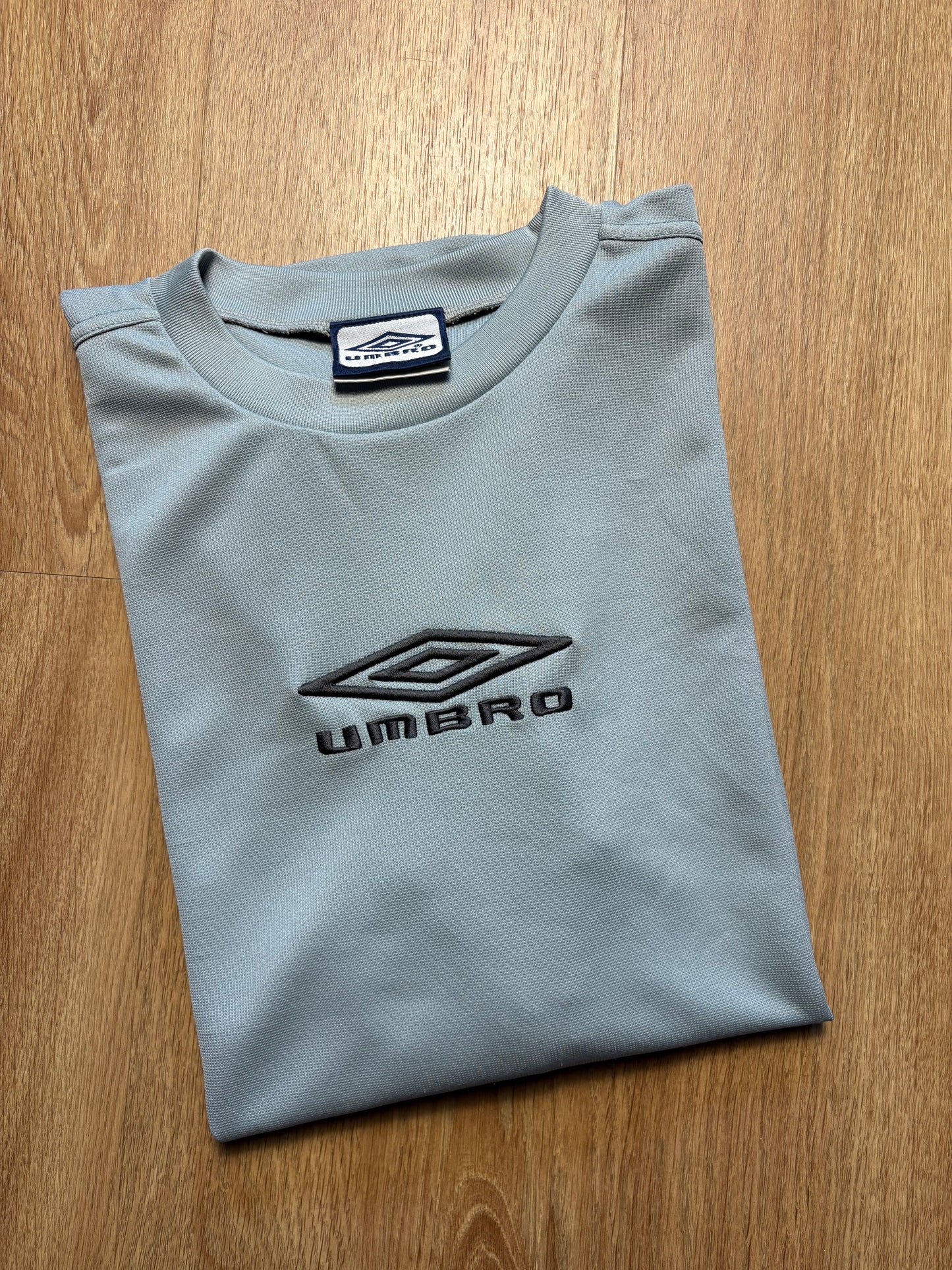 Umbro 2000s Mint Green Embroidered Active Top (XXL)