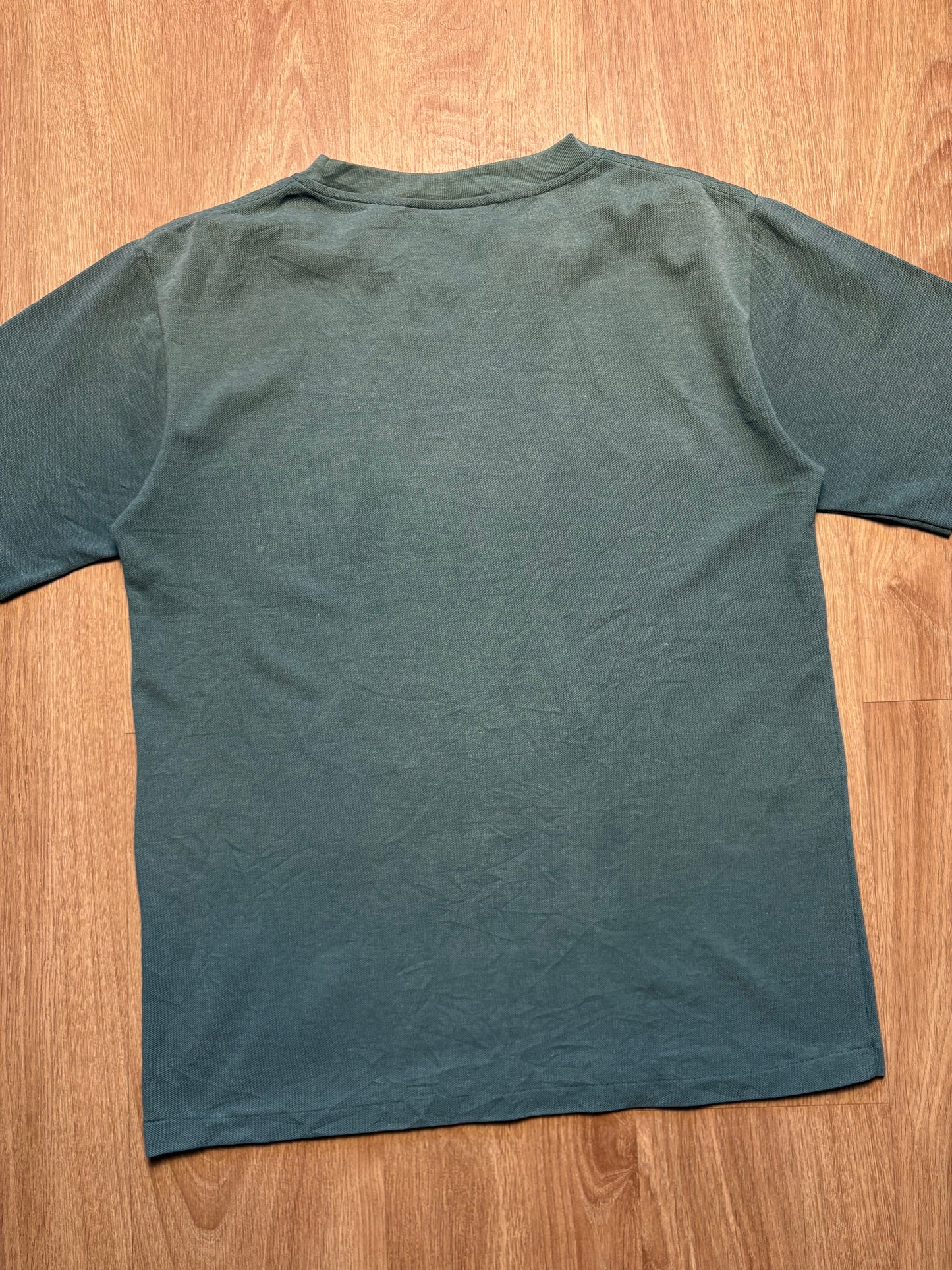 Vintage Lacoste Chemise Dark Green Heavyweight T-shirt (M)