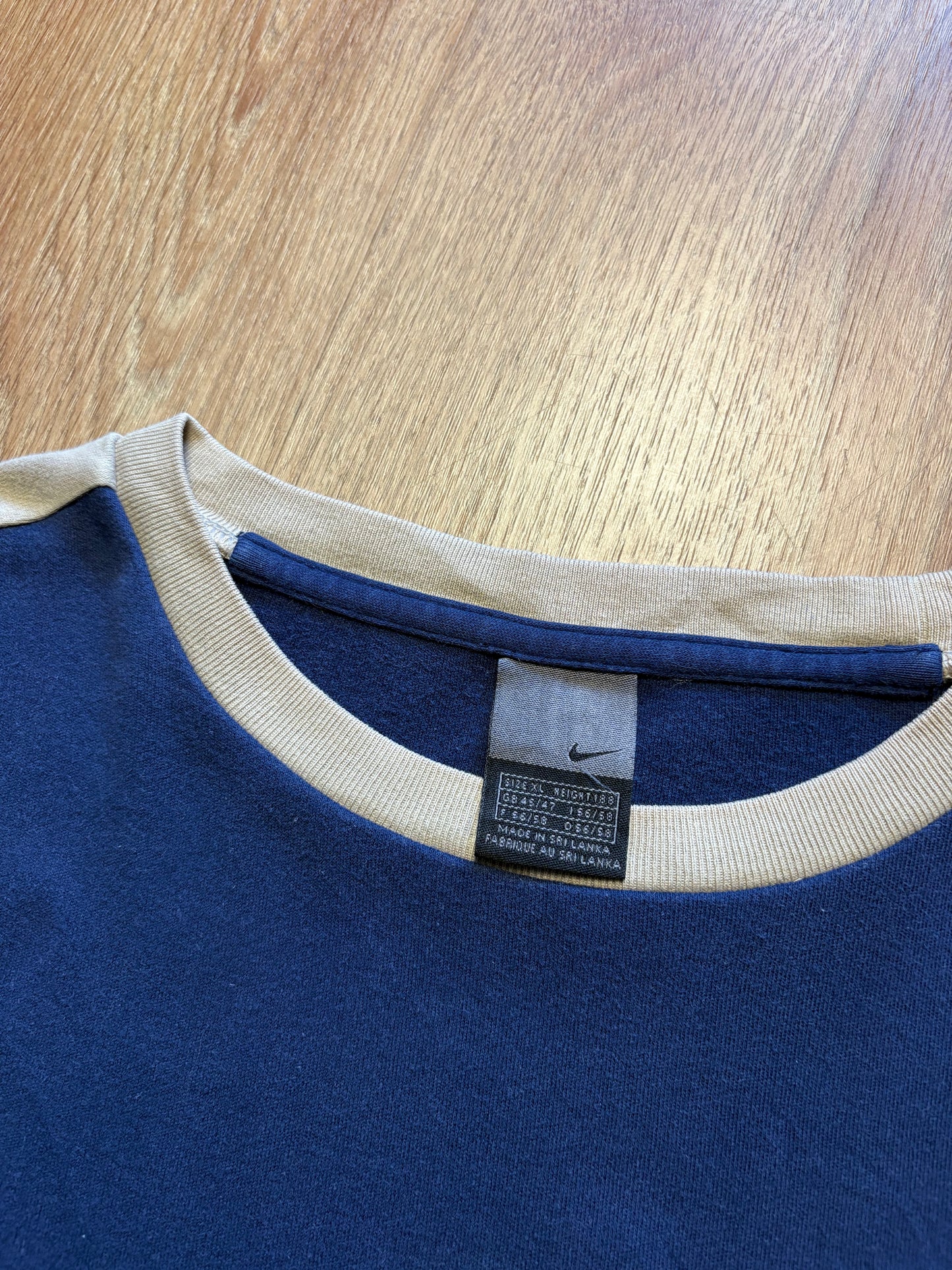 Vintage Nike Barcelona Football Longsleeve Top (XL)