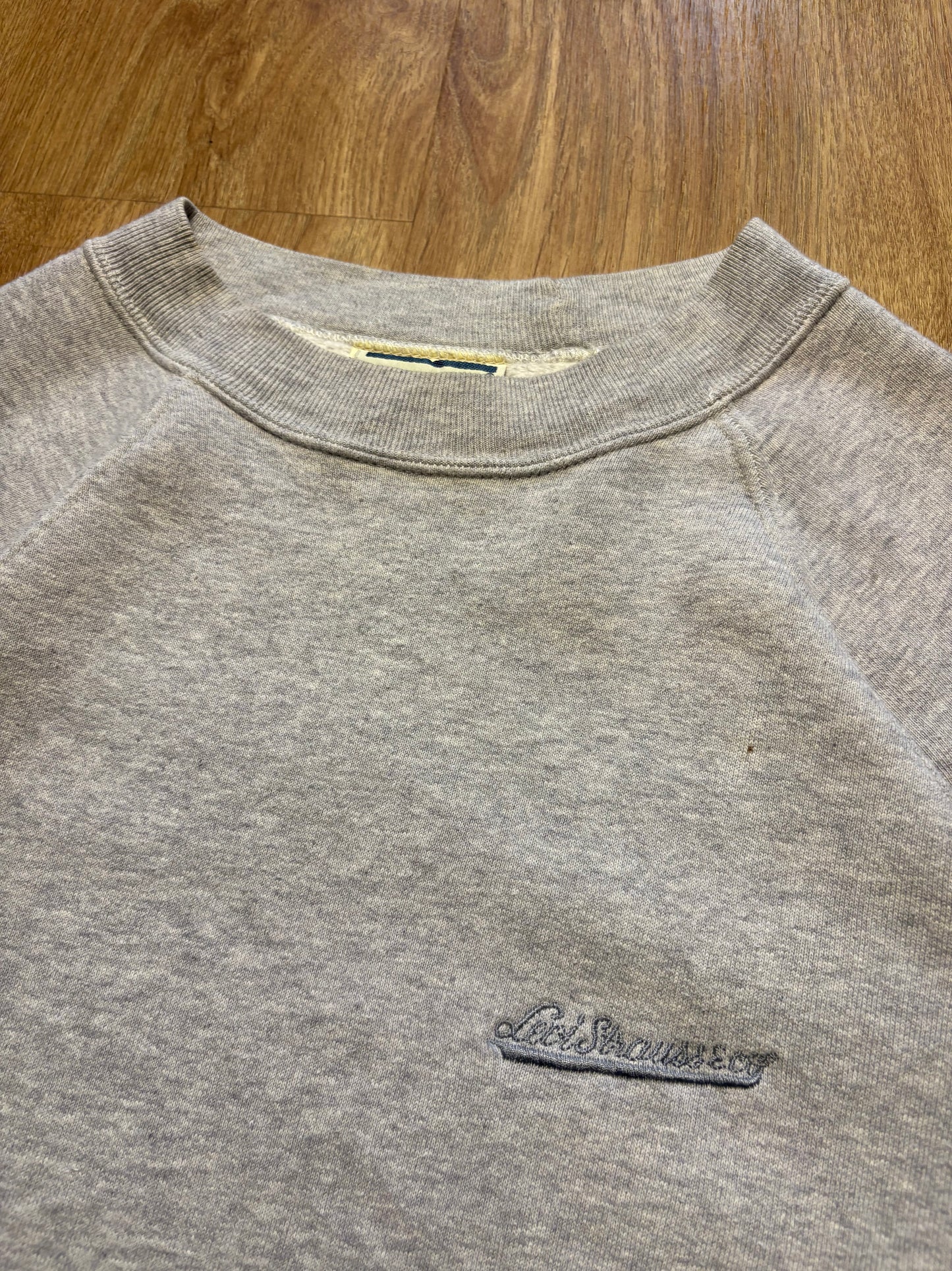 Vintage Levi's Strauss Heather Grey Heavyweight Sweatshirt (L)