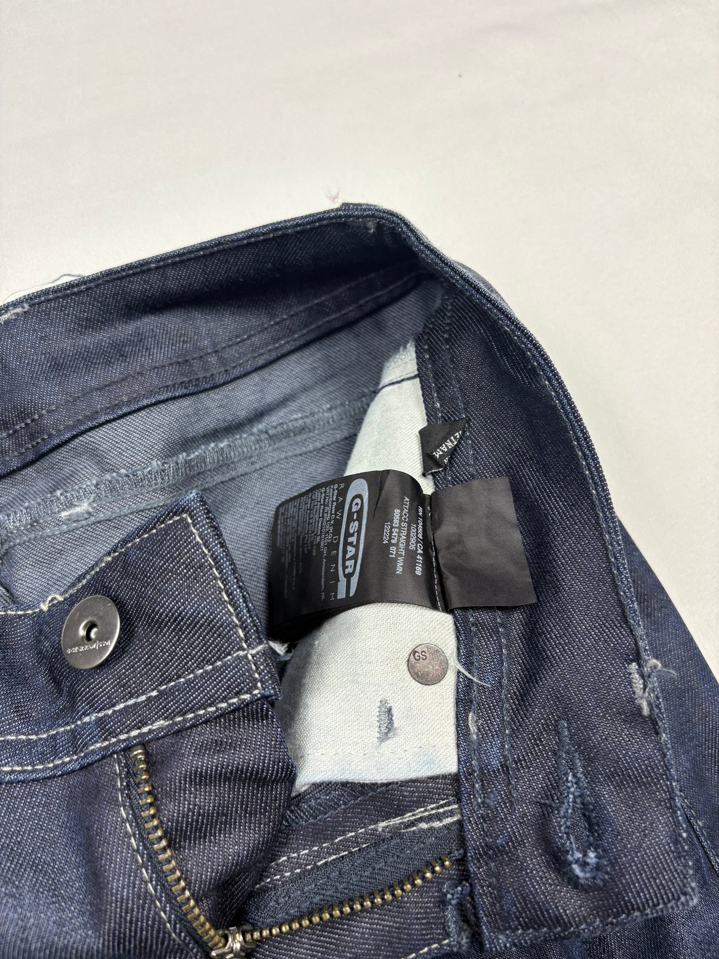 G-Star Raw Slim Dark Denim Jeans (25x32)