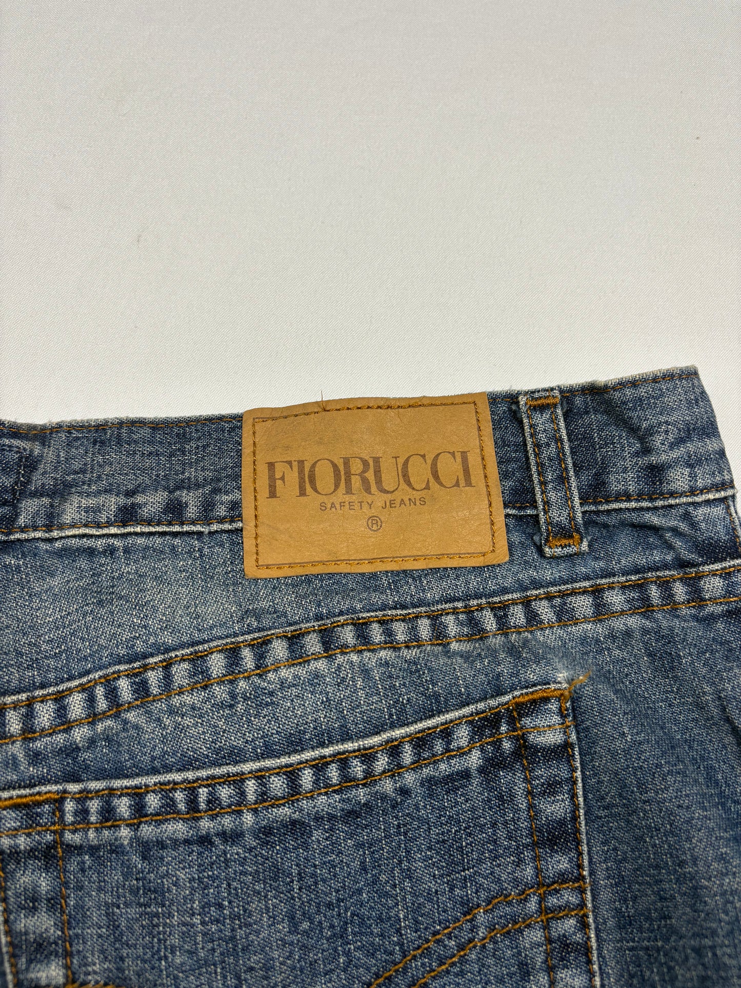 Vintage Fiorucci Bootcut Low Waisted Denim Jeans (32x32)