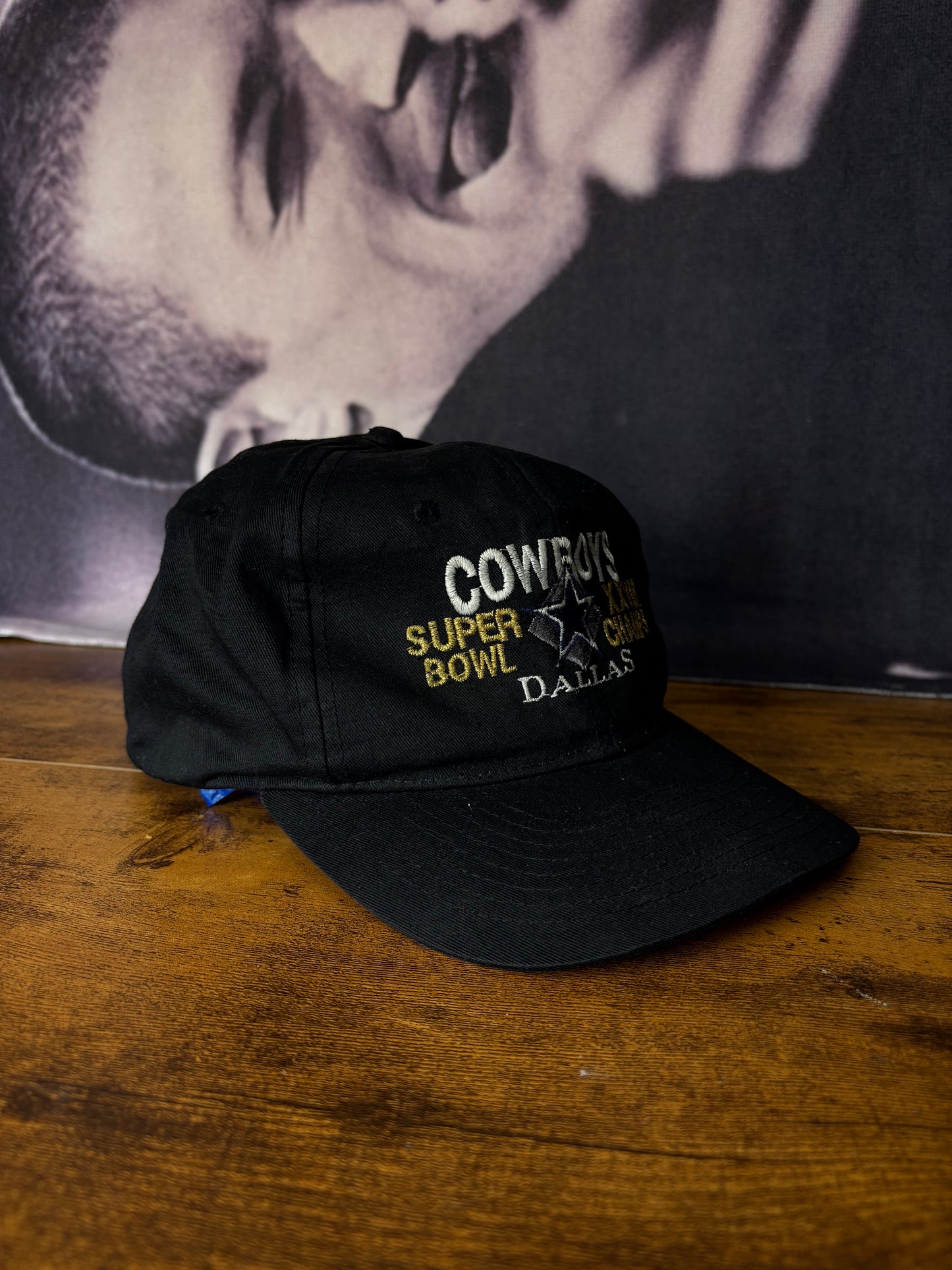 Vintage Dallas Cowboys Super Bowl Black Trucker Hat