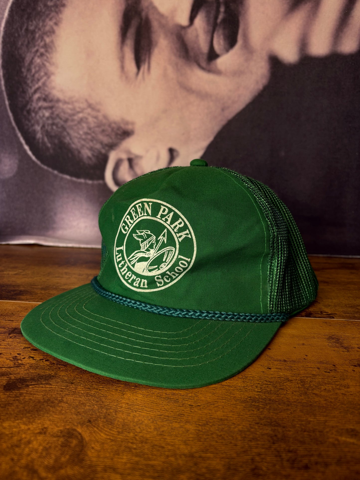 Vintage 90s Green Trucker Hat