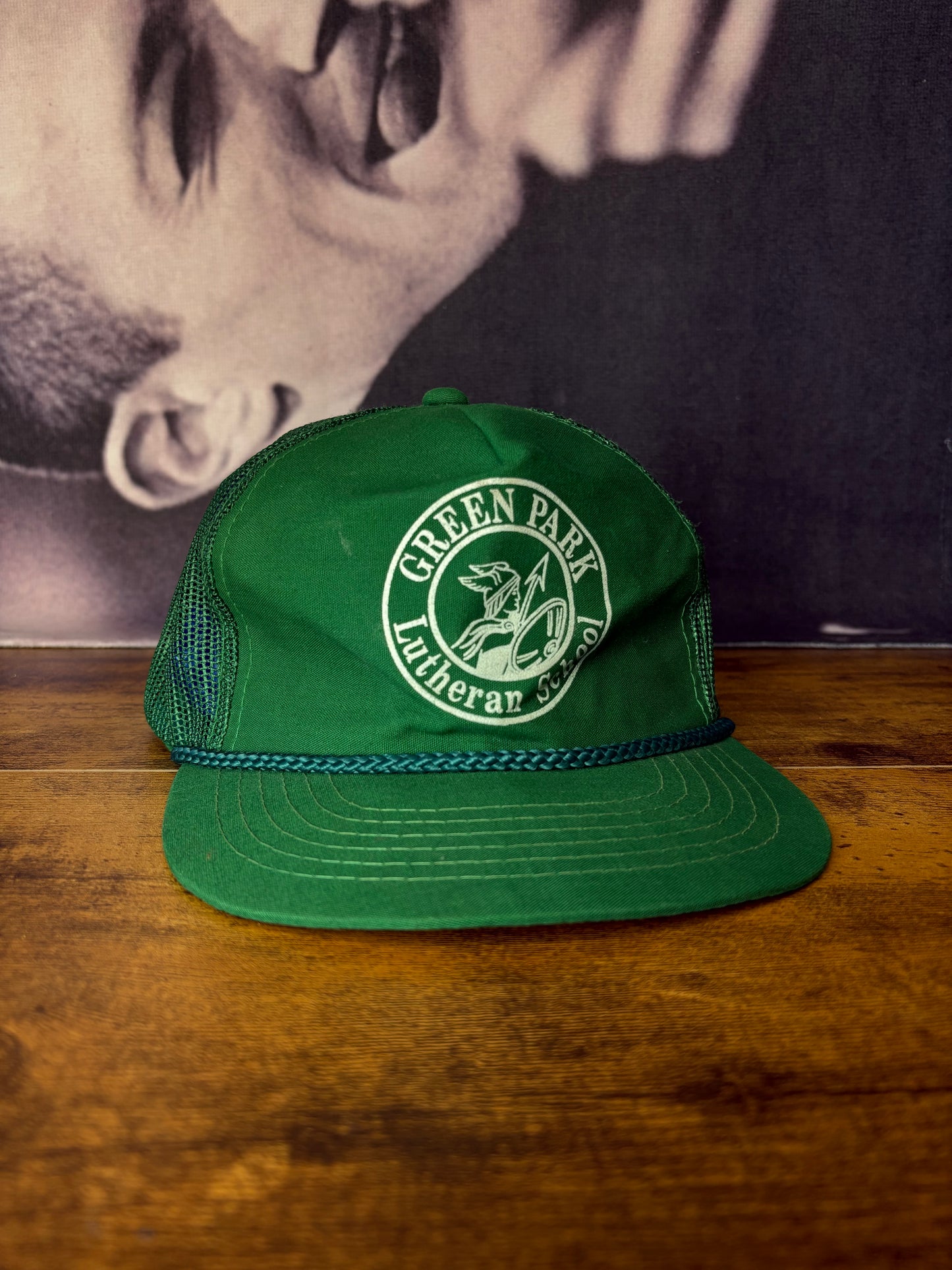 Vintage 90s Green Trucker Hat