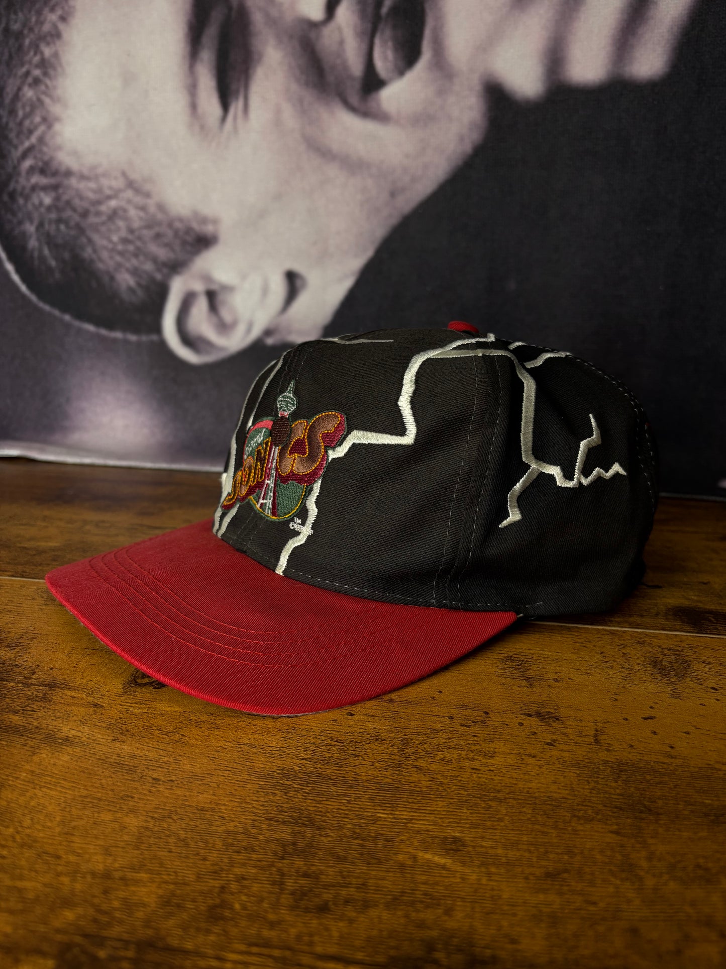 Vintage Seatlle Sonics Lightning Basketball Hat
