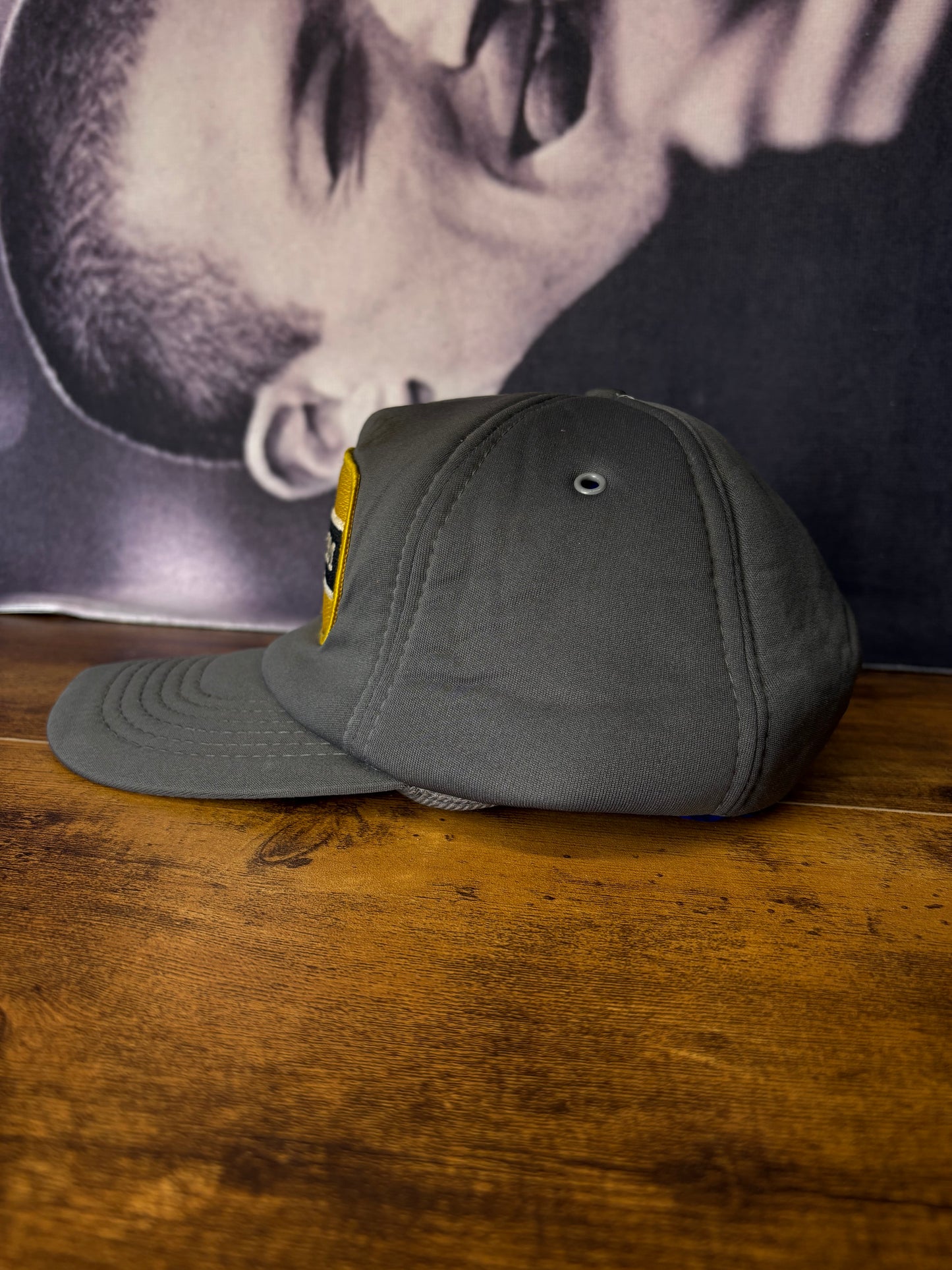 Vintage Volvo Khaki + Mustard Trucket Hat