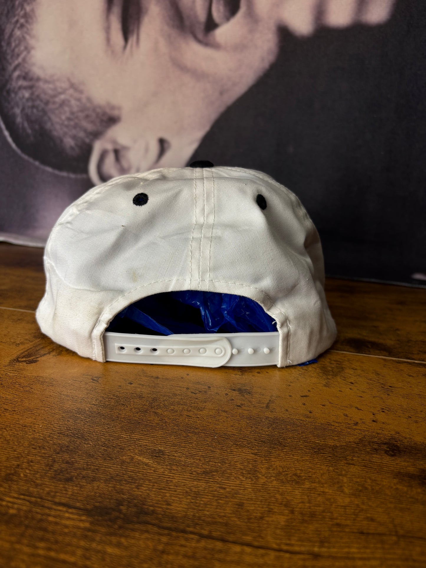 Vintage Motorsport White + Black Trucker Hat