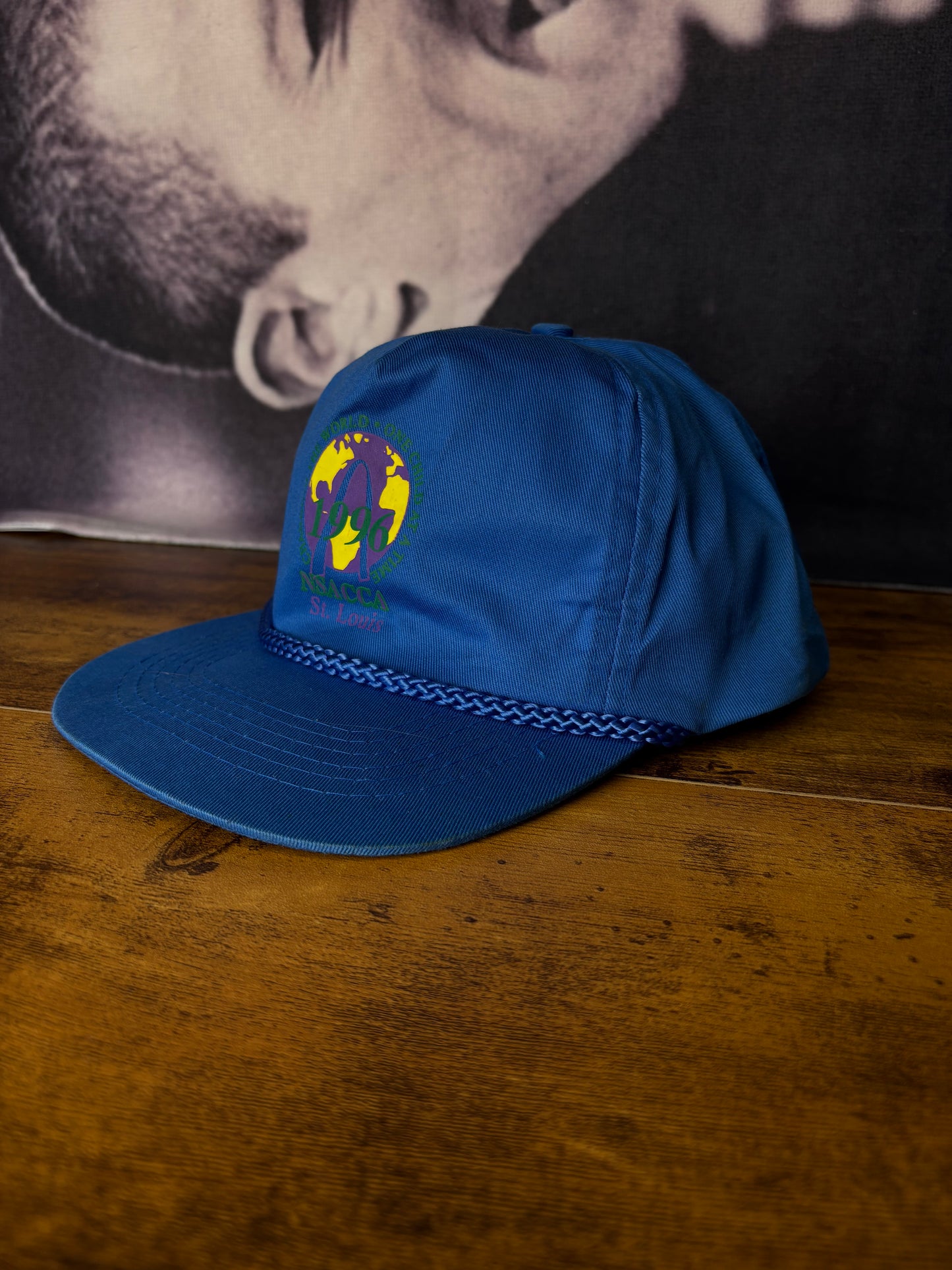 Vintage St. Louis 90s Royal Blue Trucker Hat