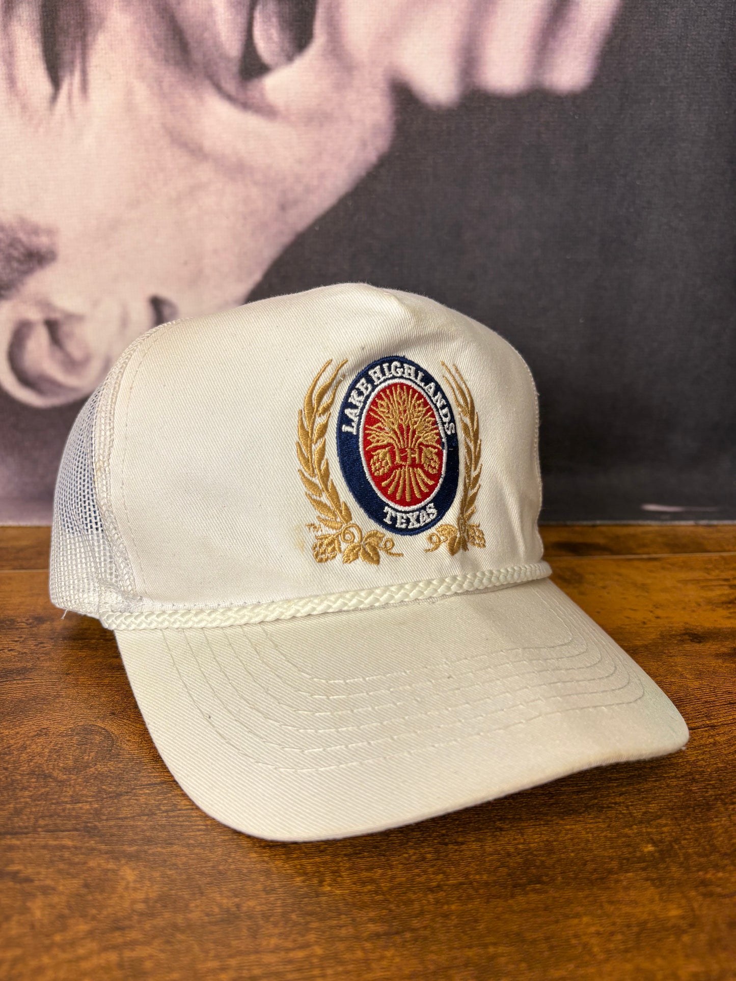 Vintage Texas White Trucker Hat