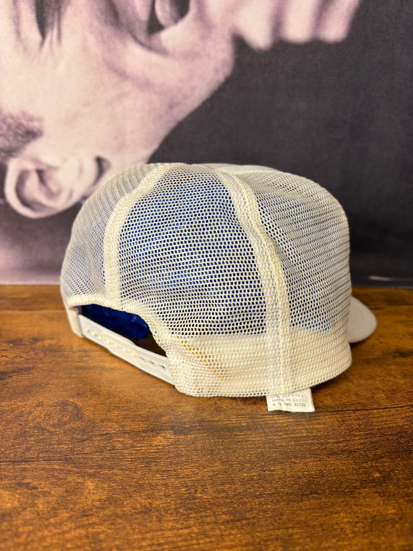 Vintage Miami Vice 1994 White Trucker Hat