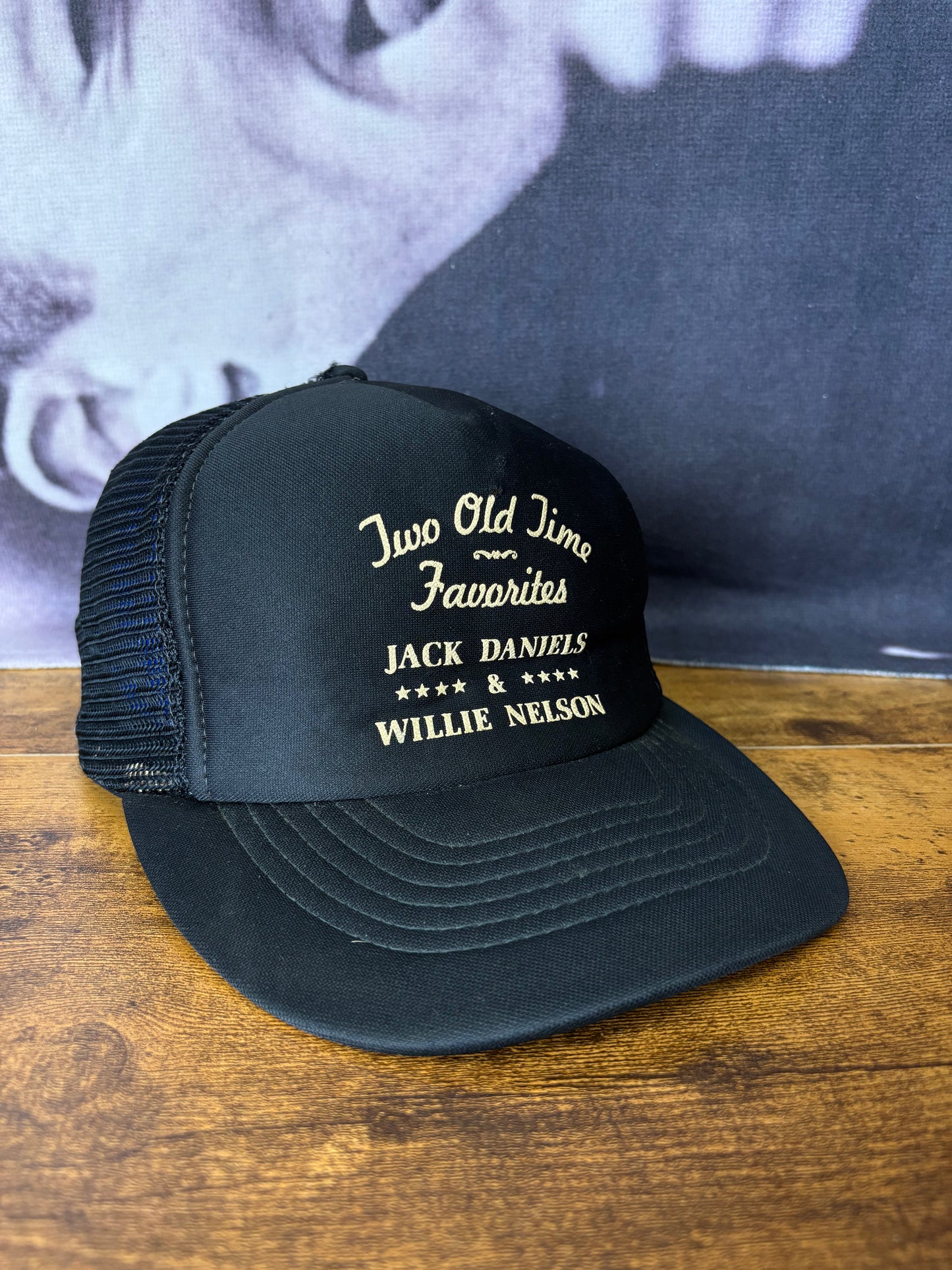Vintage Jack Daniels 90s Black Trucker Hat