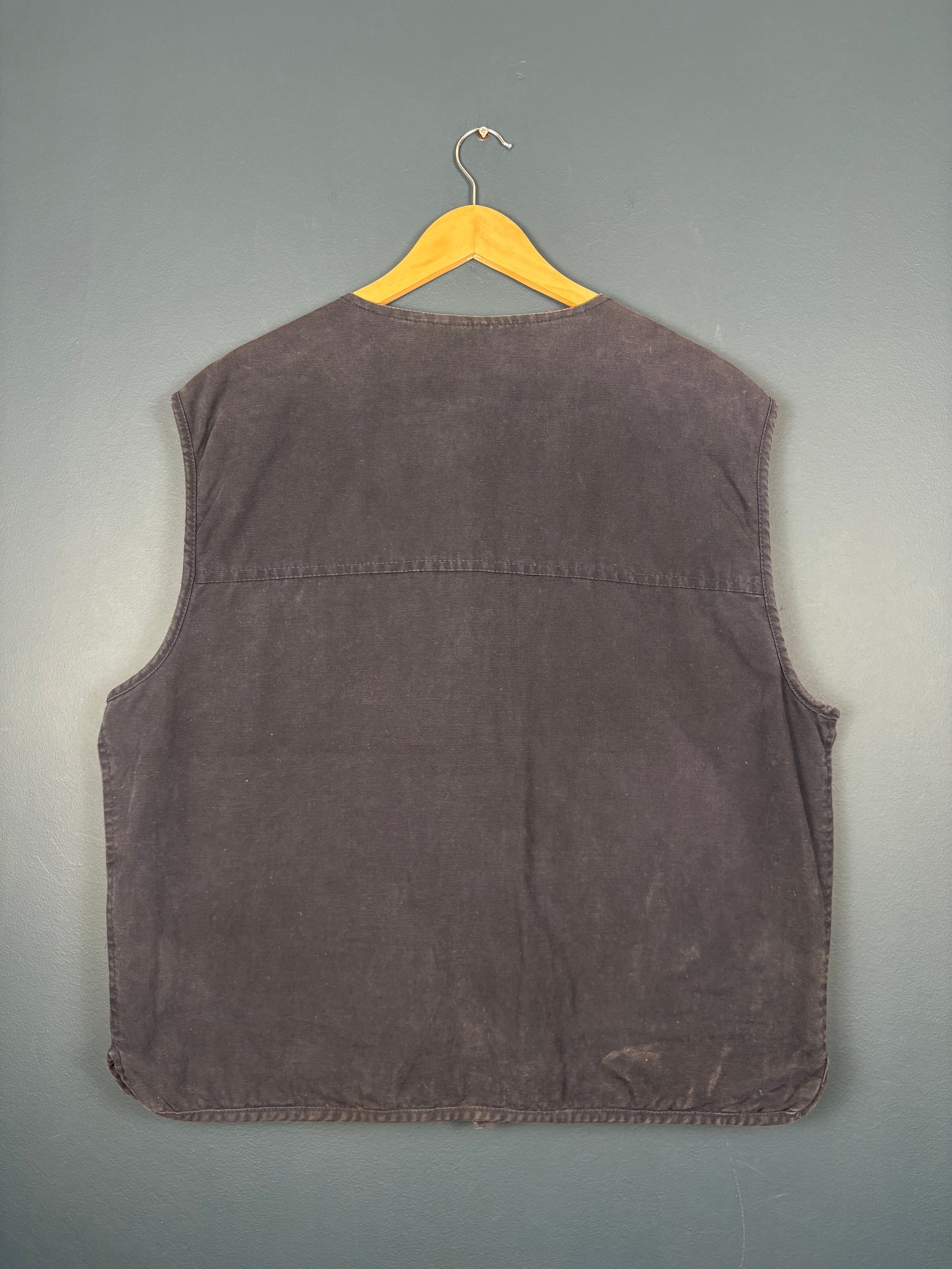 Vintage 80s Zip Jeans & Co Technical Pocket Vest Jacket (L)