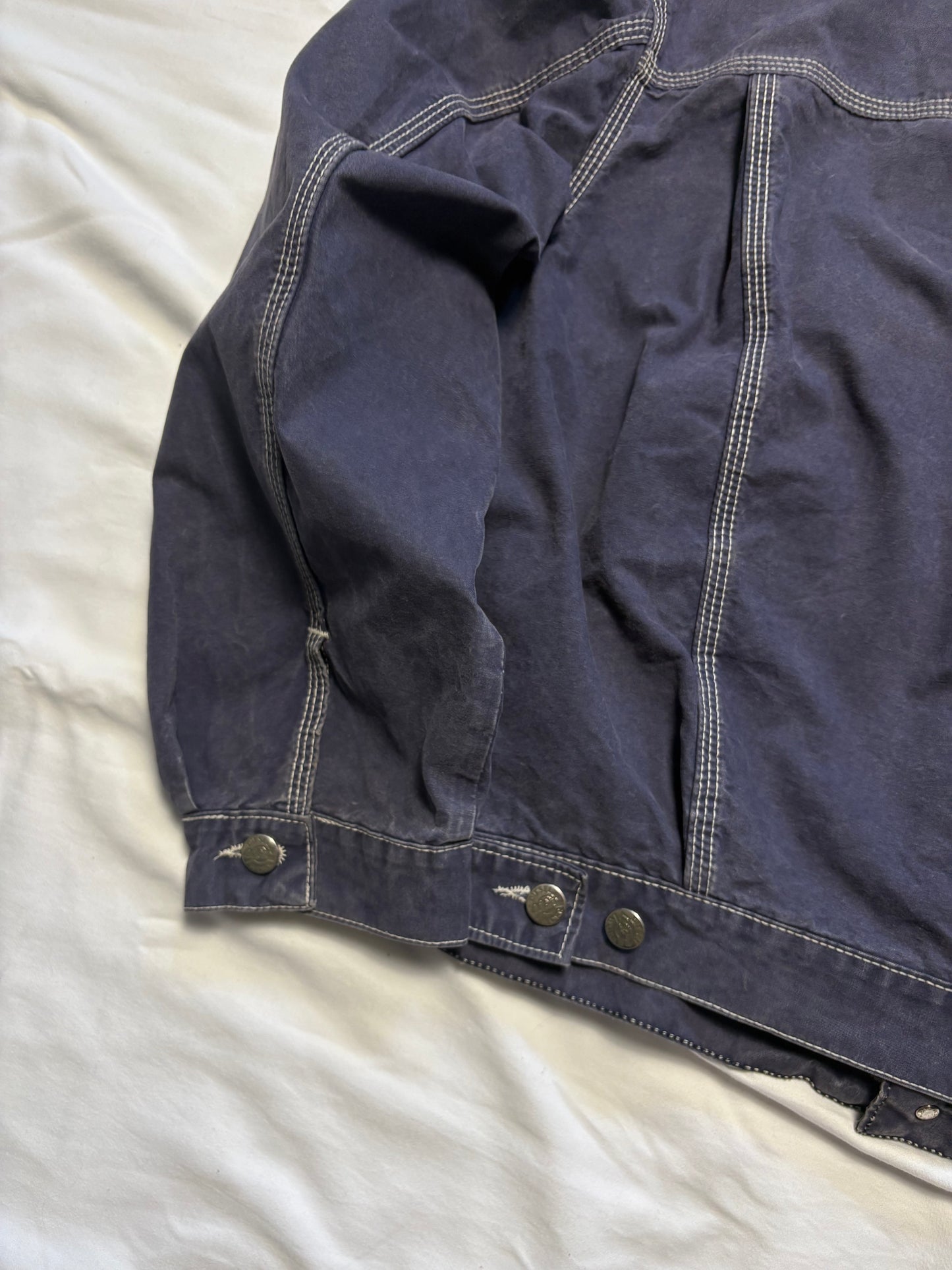 Vintage Diesel Industry Contrast Stitch Canvas Jacket (L)