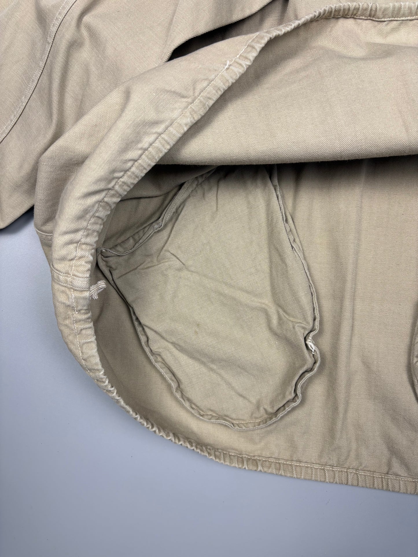 Vintage 1950s European Army Smock Jacket (L)