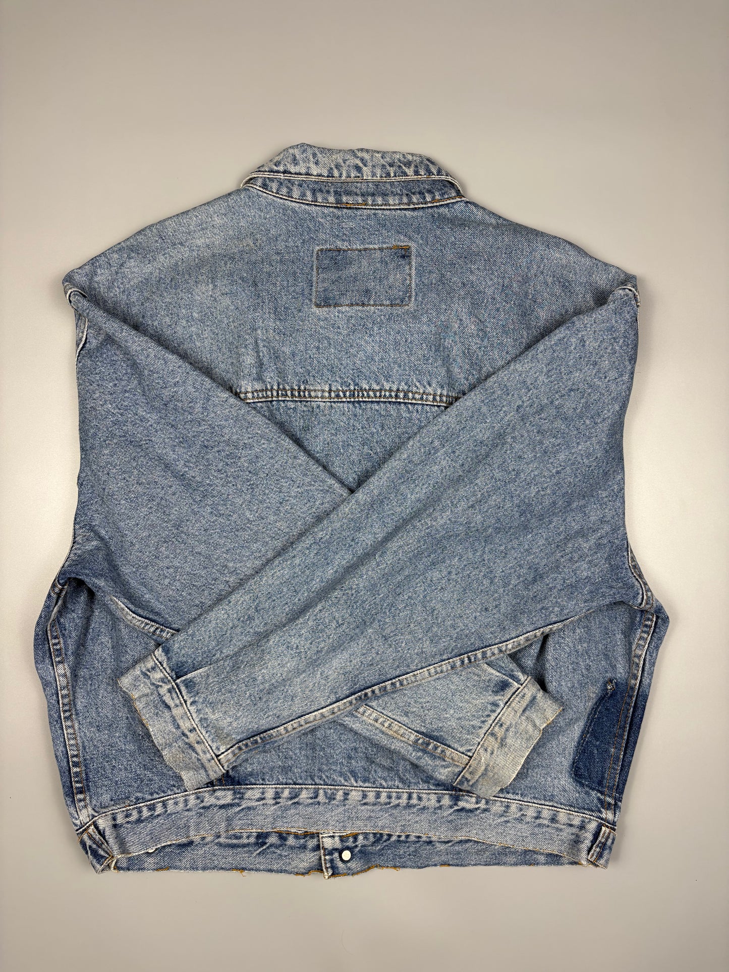 Vintage Diesel Industry Italian Made Denim Jacket (XL)