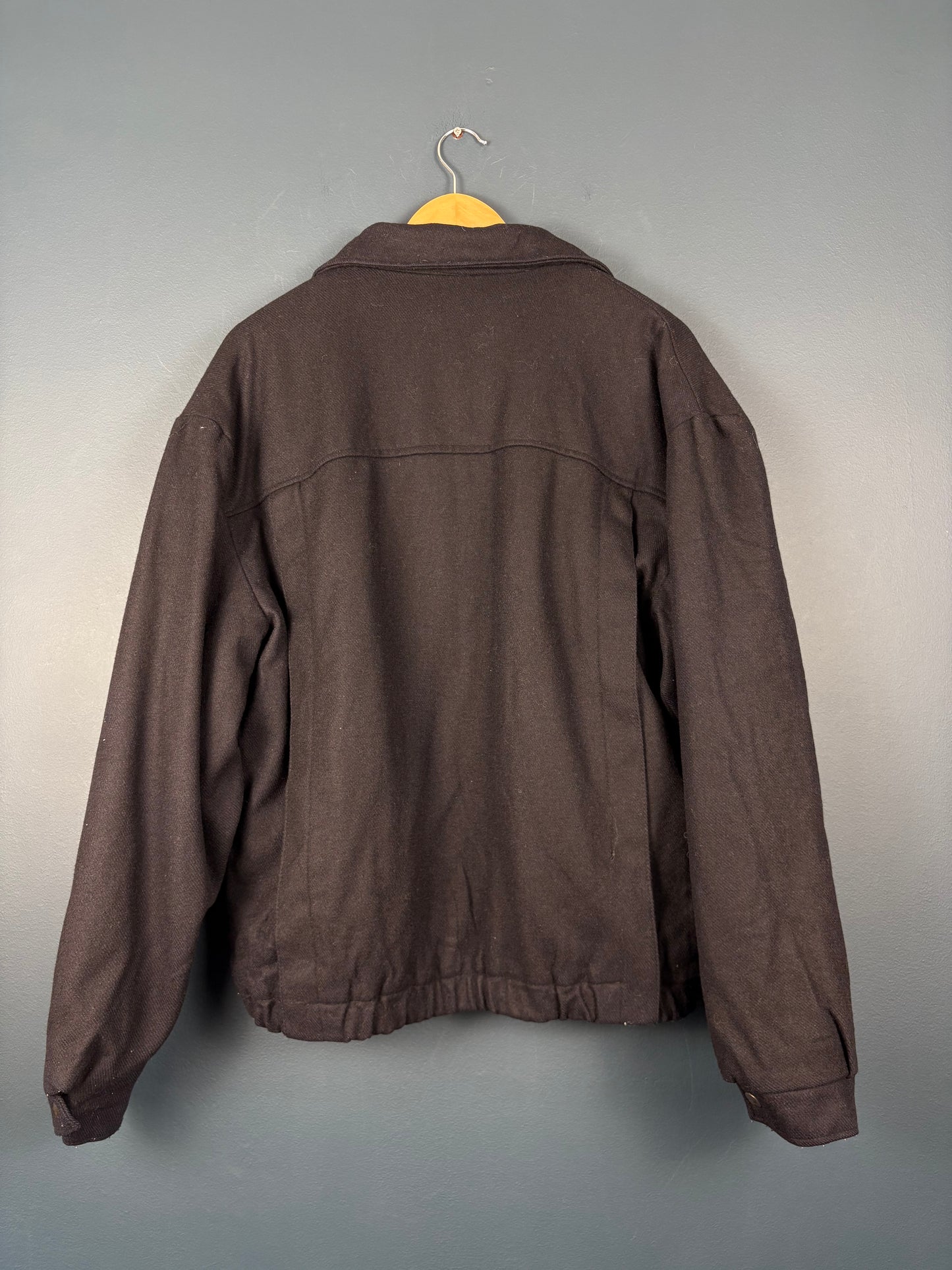 Vintage 90s West Story Collared Wool Jacket (L)