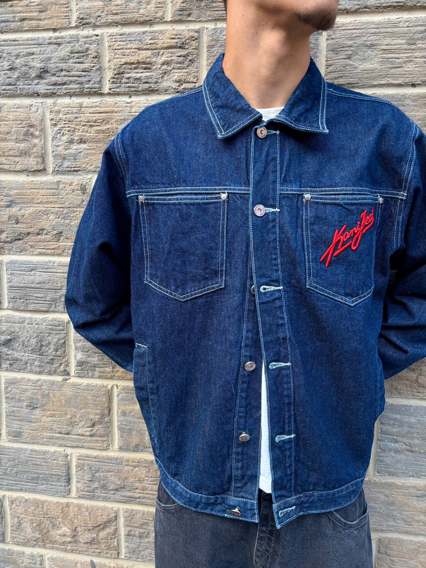 Vintage Karl Kani Dark Denim Jacket (M)