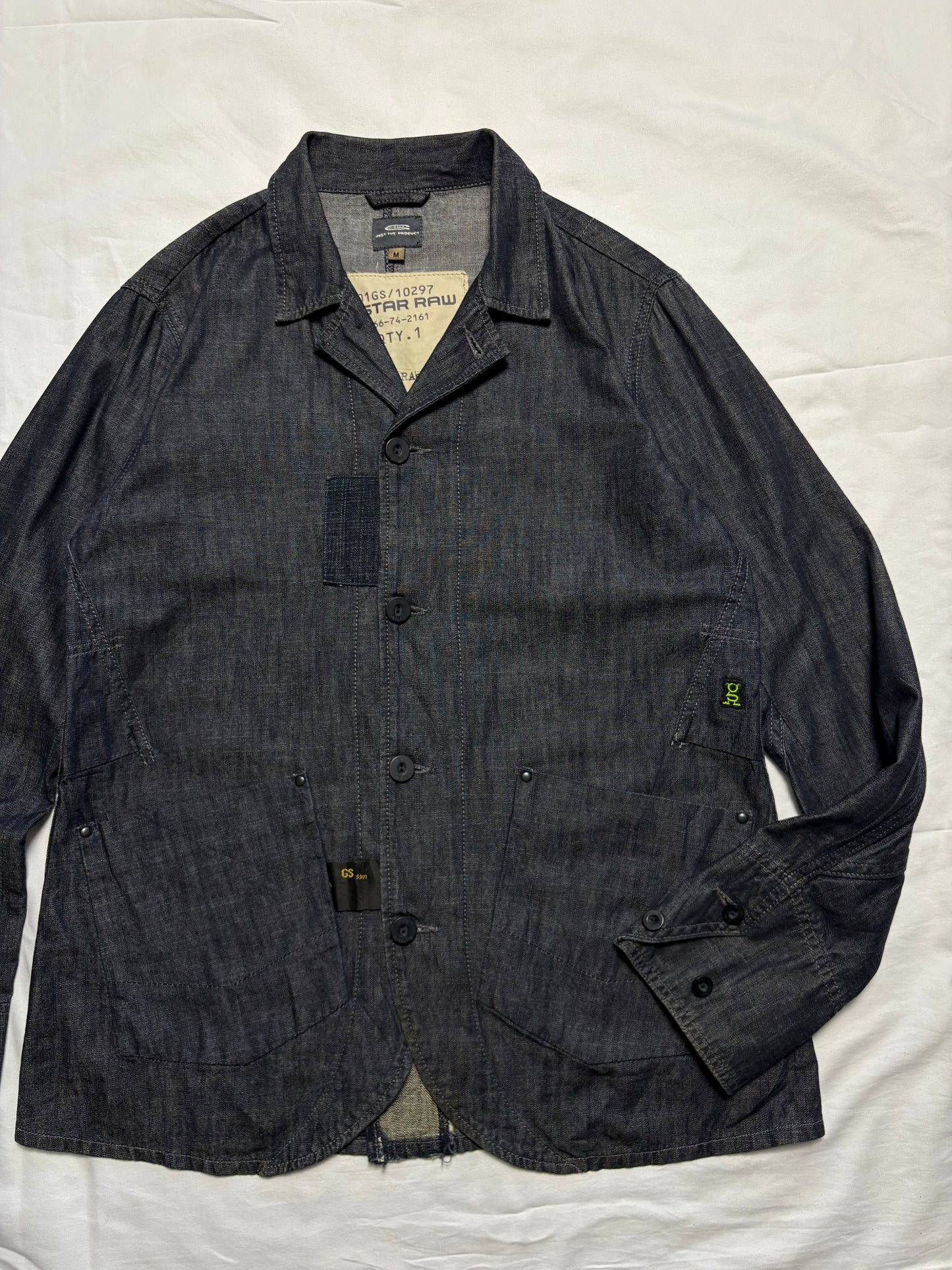 G-Star Raw 2000s Indigo Denim Jacket (M)