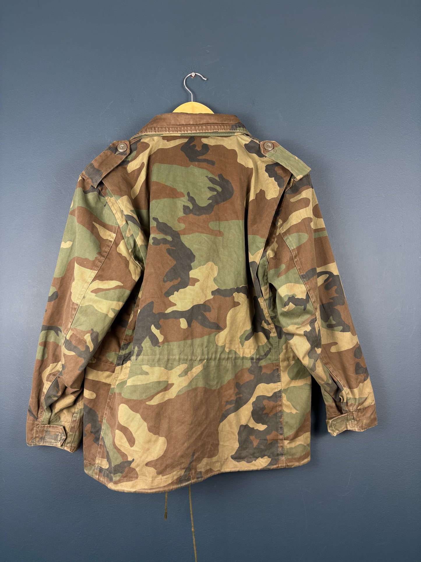Vintage 90s Camoflauge M65 Army Surplus Jacket (wmns M)
