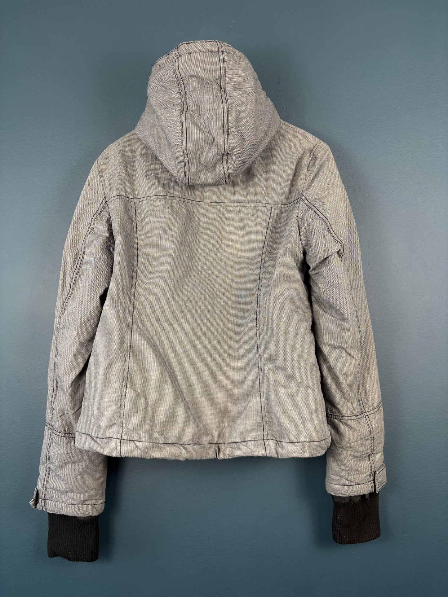 Vintage SubLevel Dual Asymmetrical Hooded Jacket (wmns XL)