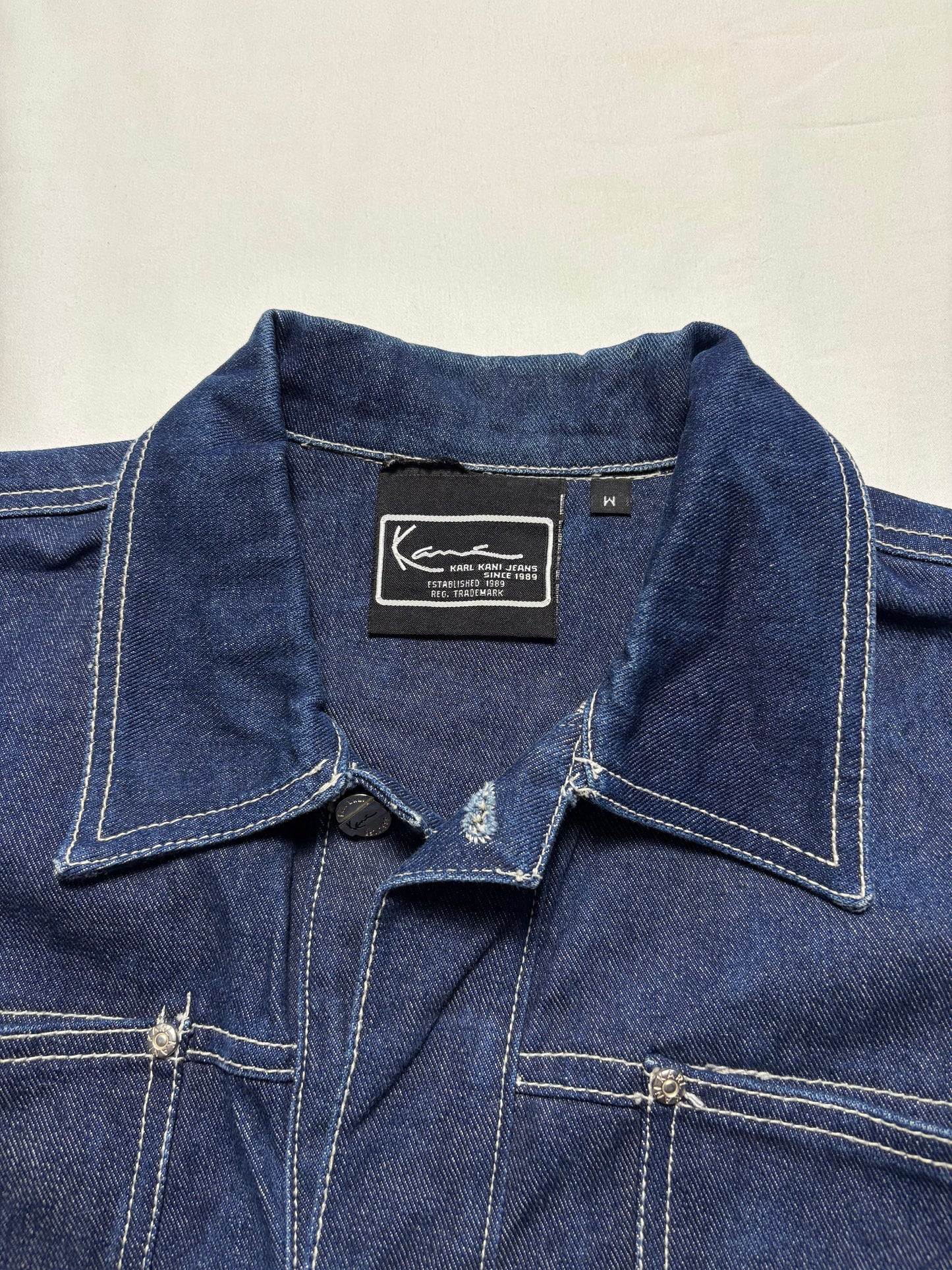 Vintage Karl Kani Dark Denim Jacket (M)