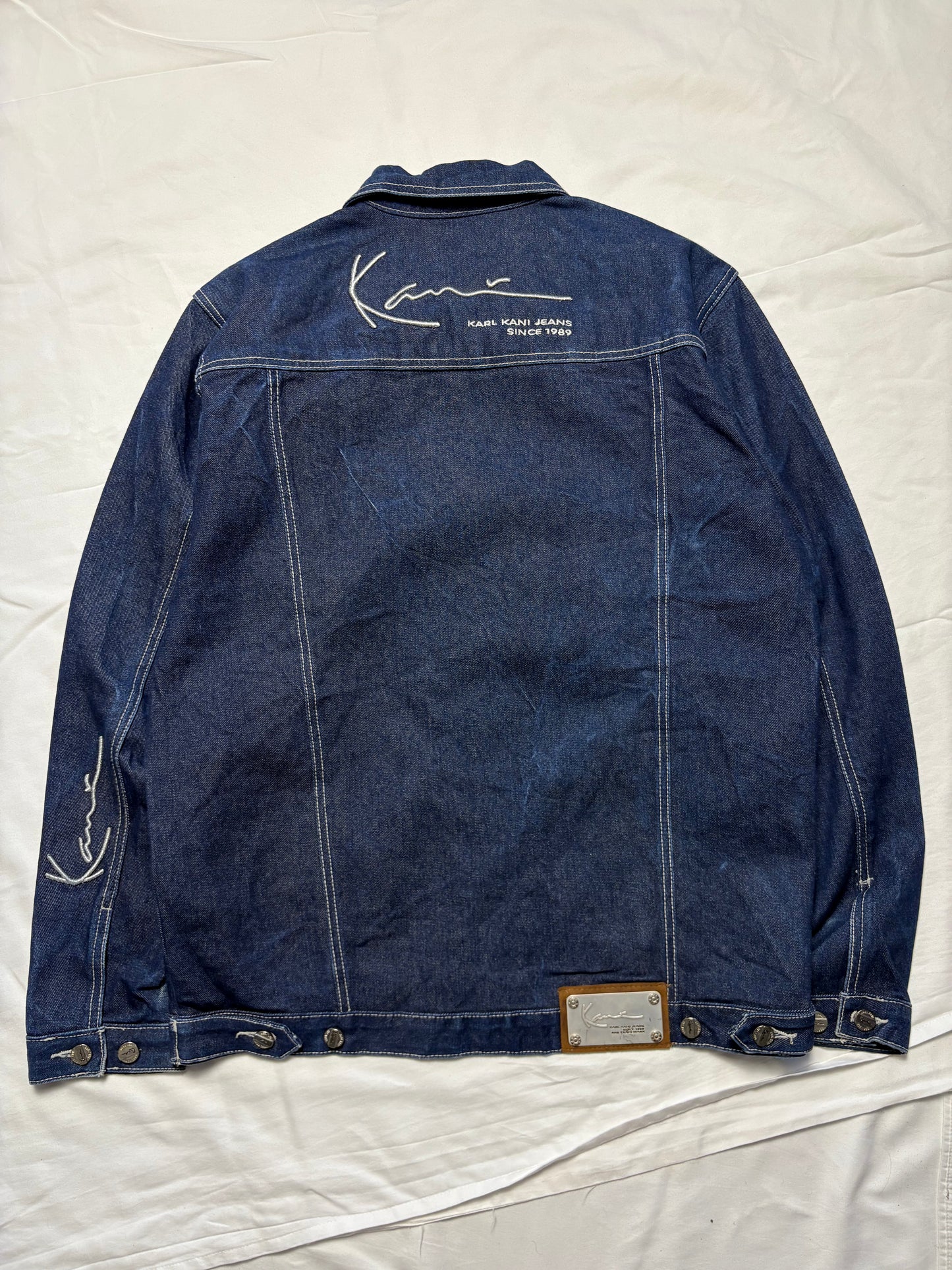 Vintage Karl Kani Dark Denim Jacket (M)