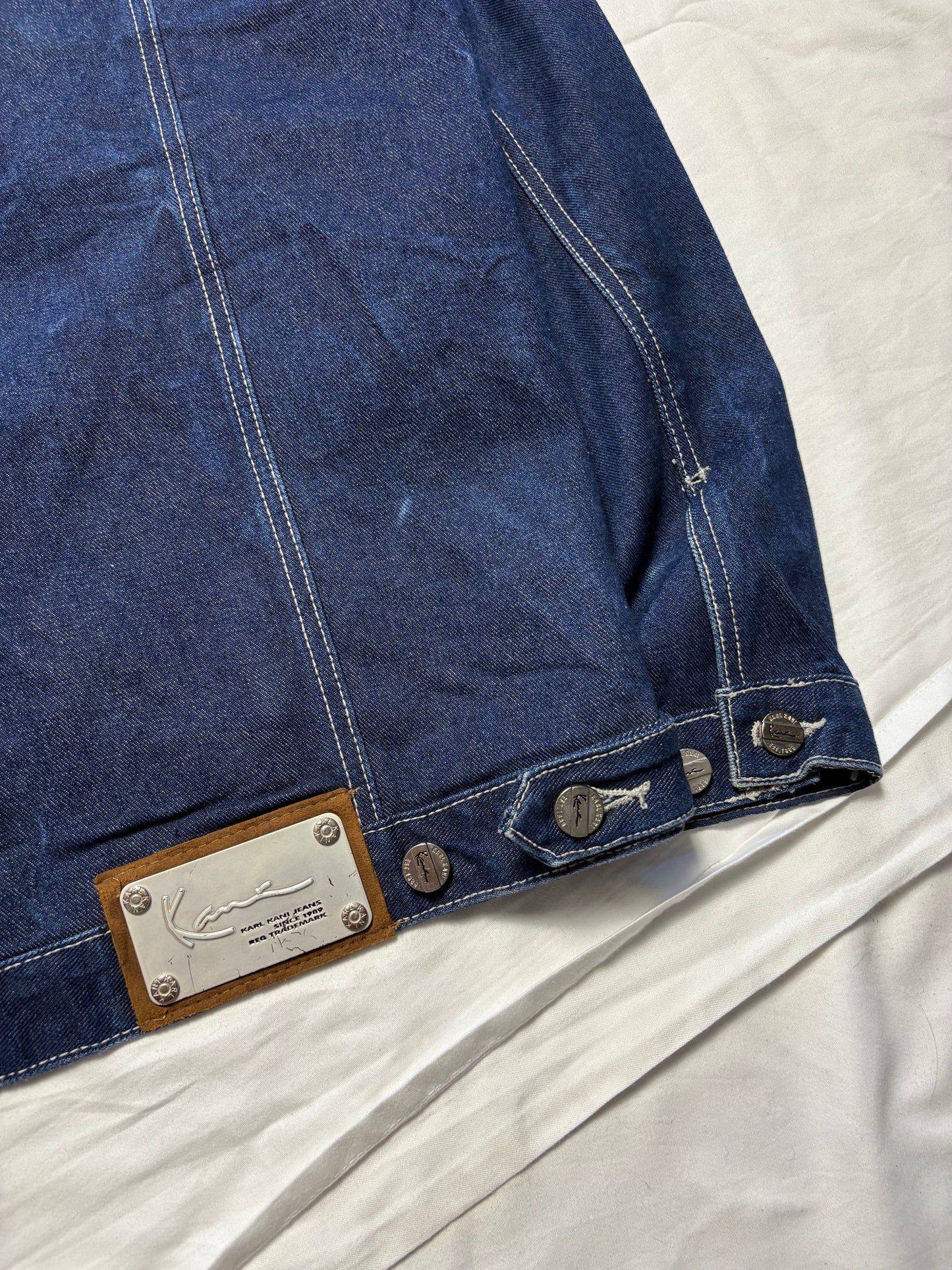 Vintage Karl Kani Dark Denim Jacket (M)